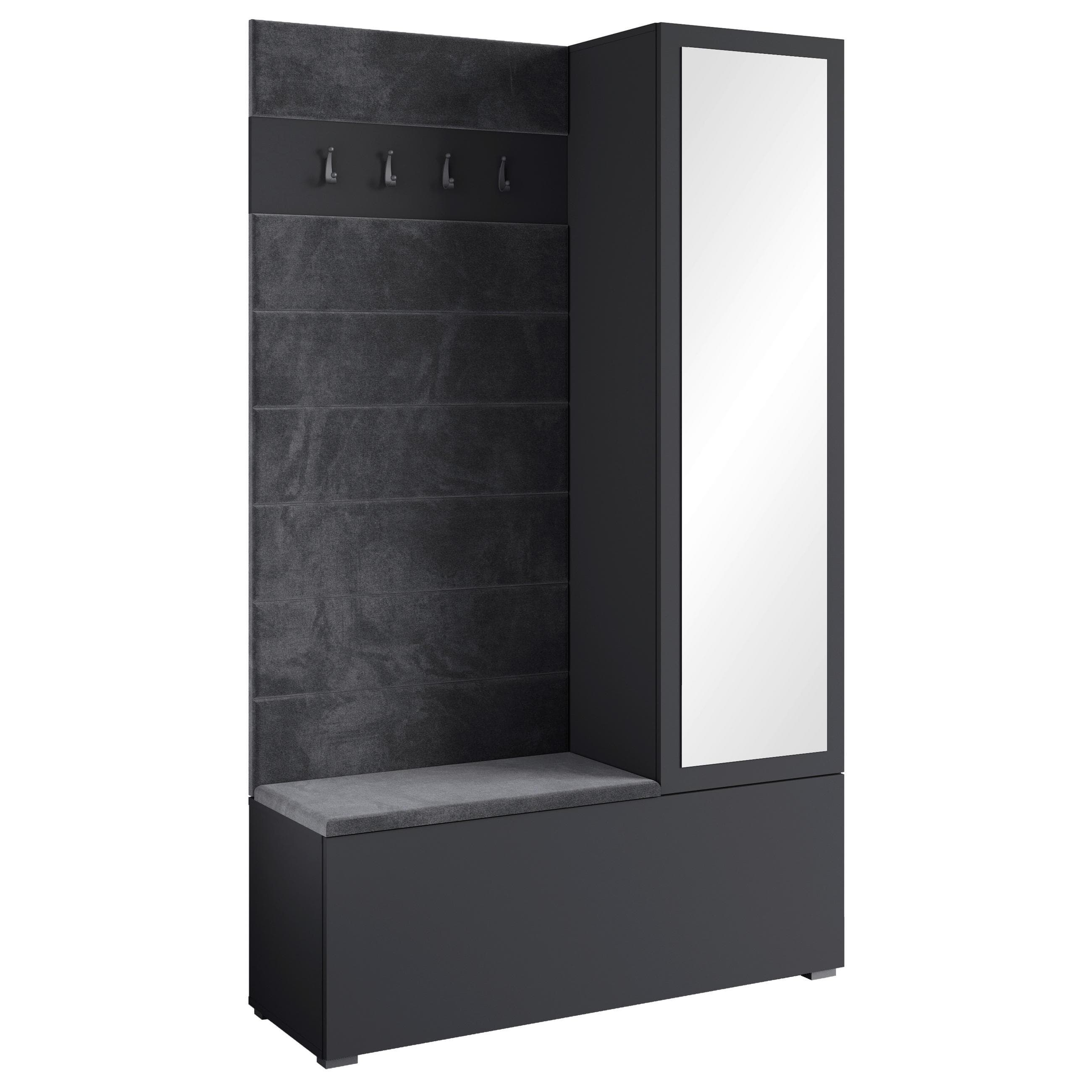 Garderobe Tejo Schwarz