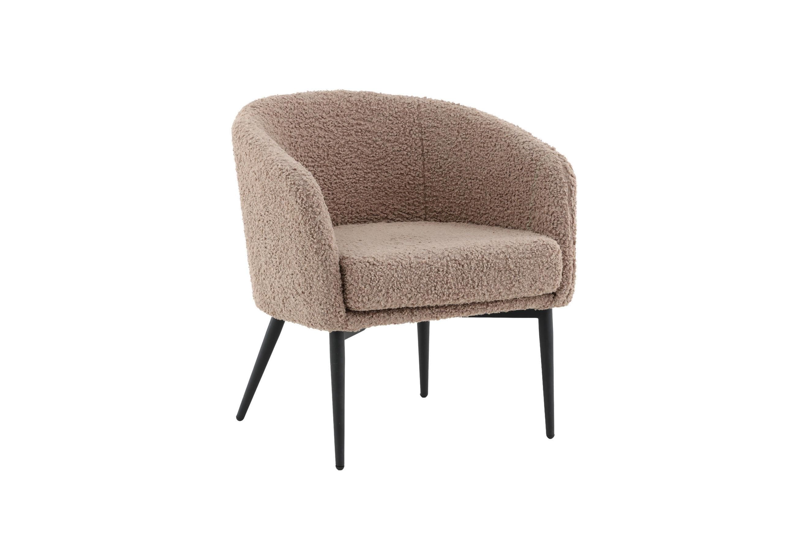 SESSEL FLUFFY Braun