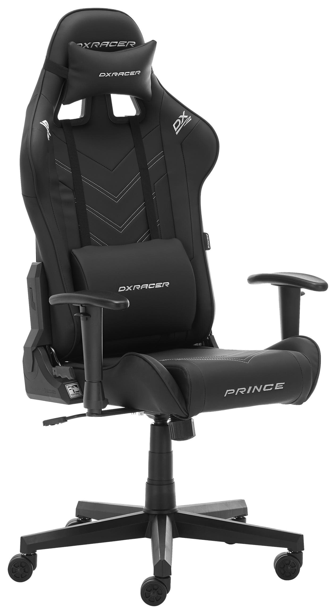 DXRacer Gamingstuhl Prince Schwarz