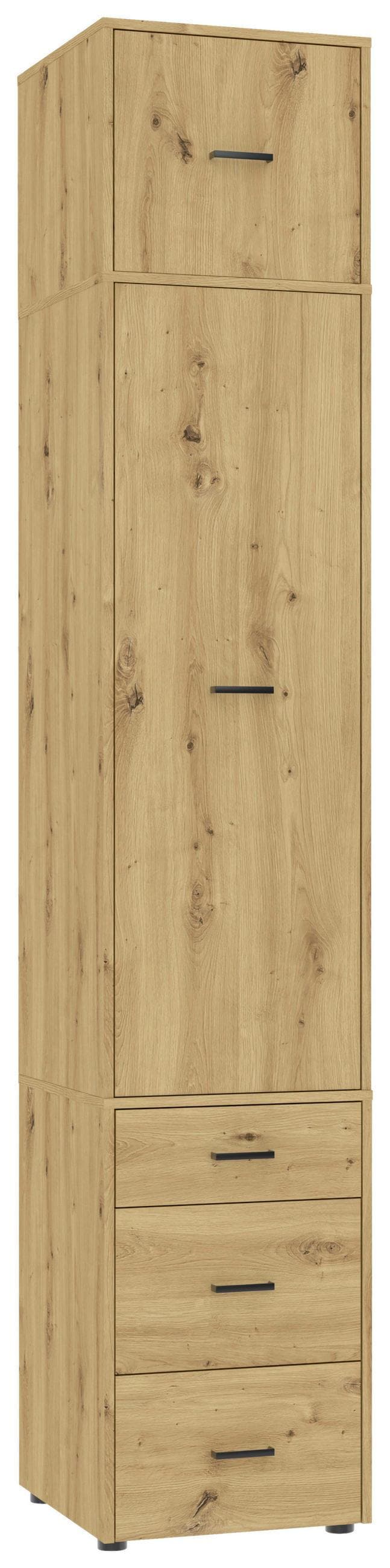 Kleiderschrank Kivo Eiche Artisan Mömax DE