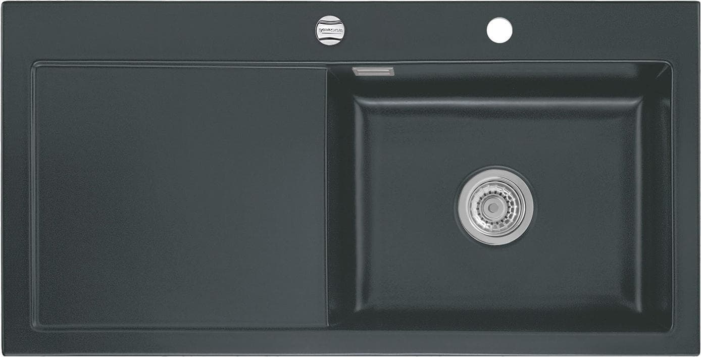 Systemceram Spüle Mera100SL Typ50640285 Schiefer Keramik