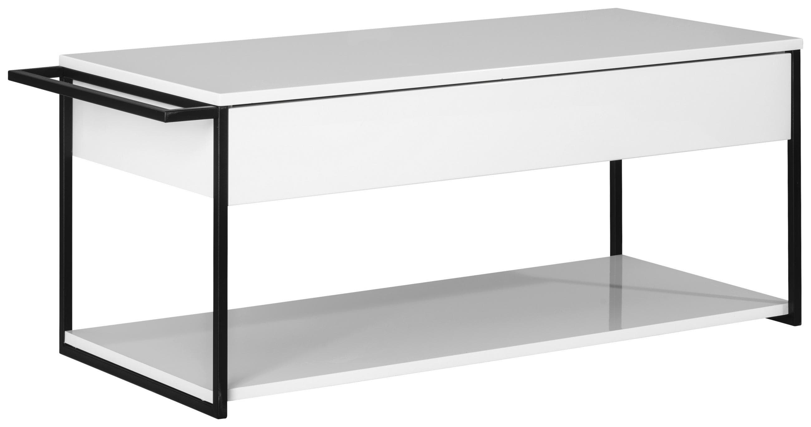 Waschtischunterschrank 'New York' Weiß 108 cm hängend