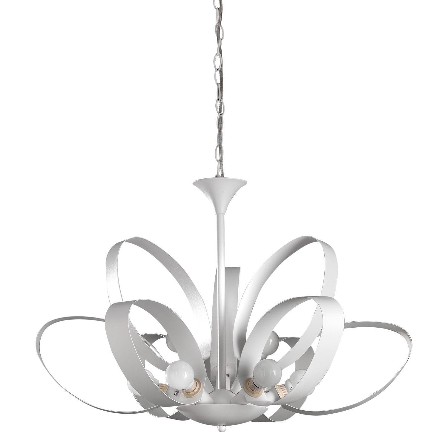 Kronleuchter Serena Weiß max. 6 Watt