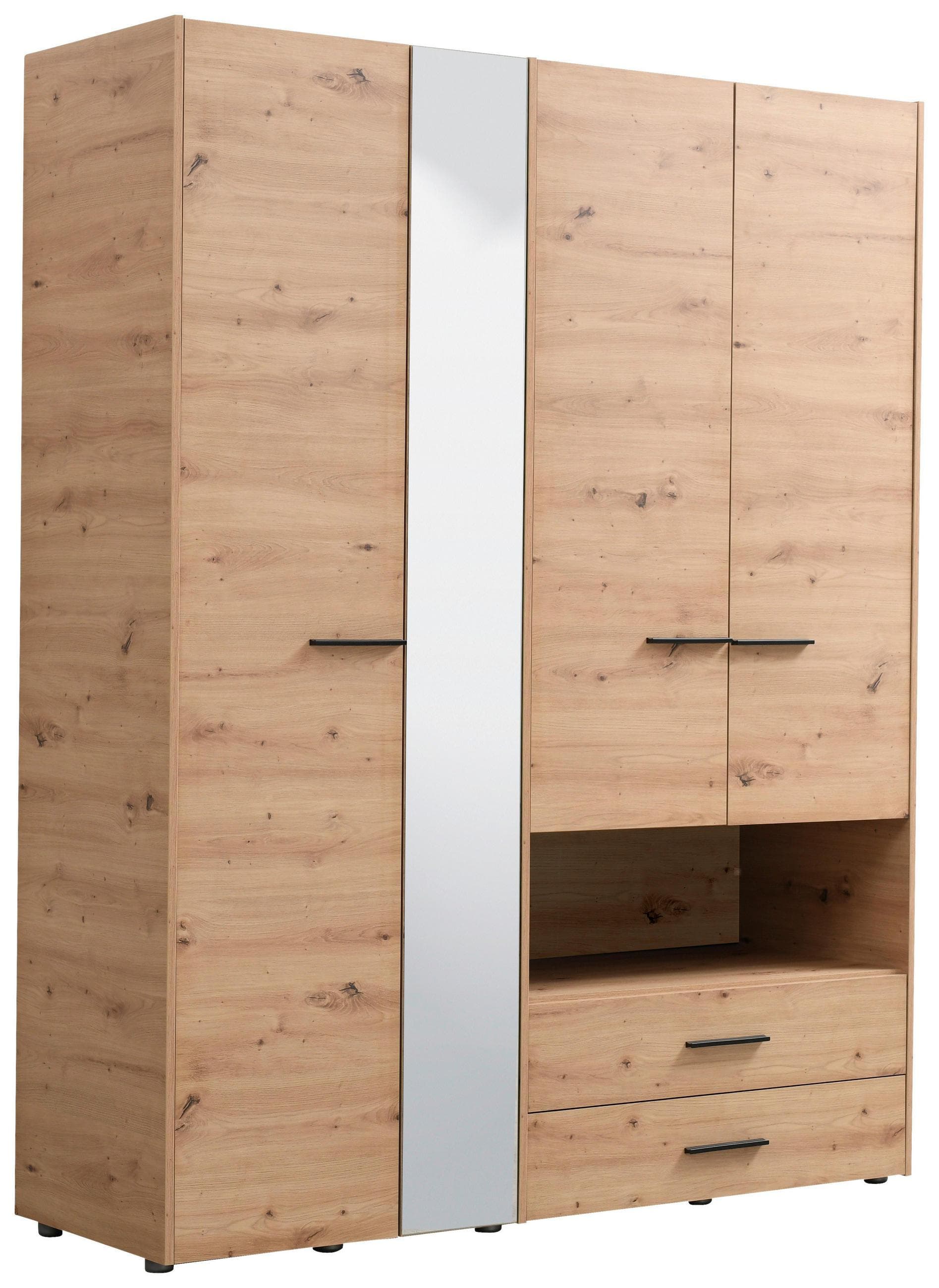Kleiderschrank in Eiche Artisan Mömax DE