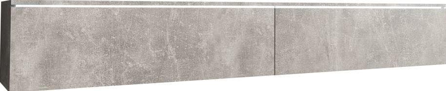 P & B Lowboard D180 Grau Holzwerkstoff Betonoptik