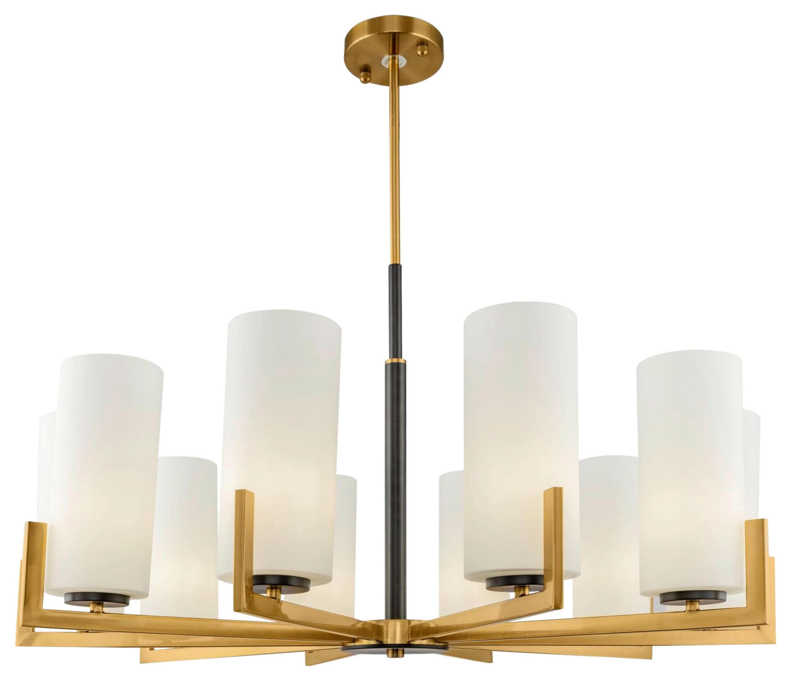 Maytoni Kronleuchter Fortano Messingfarben Max. 40 Watt