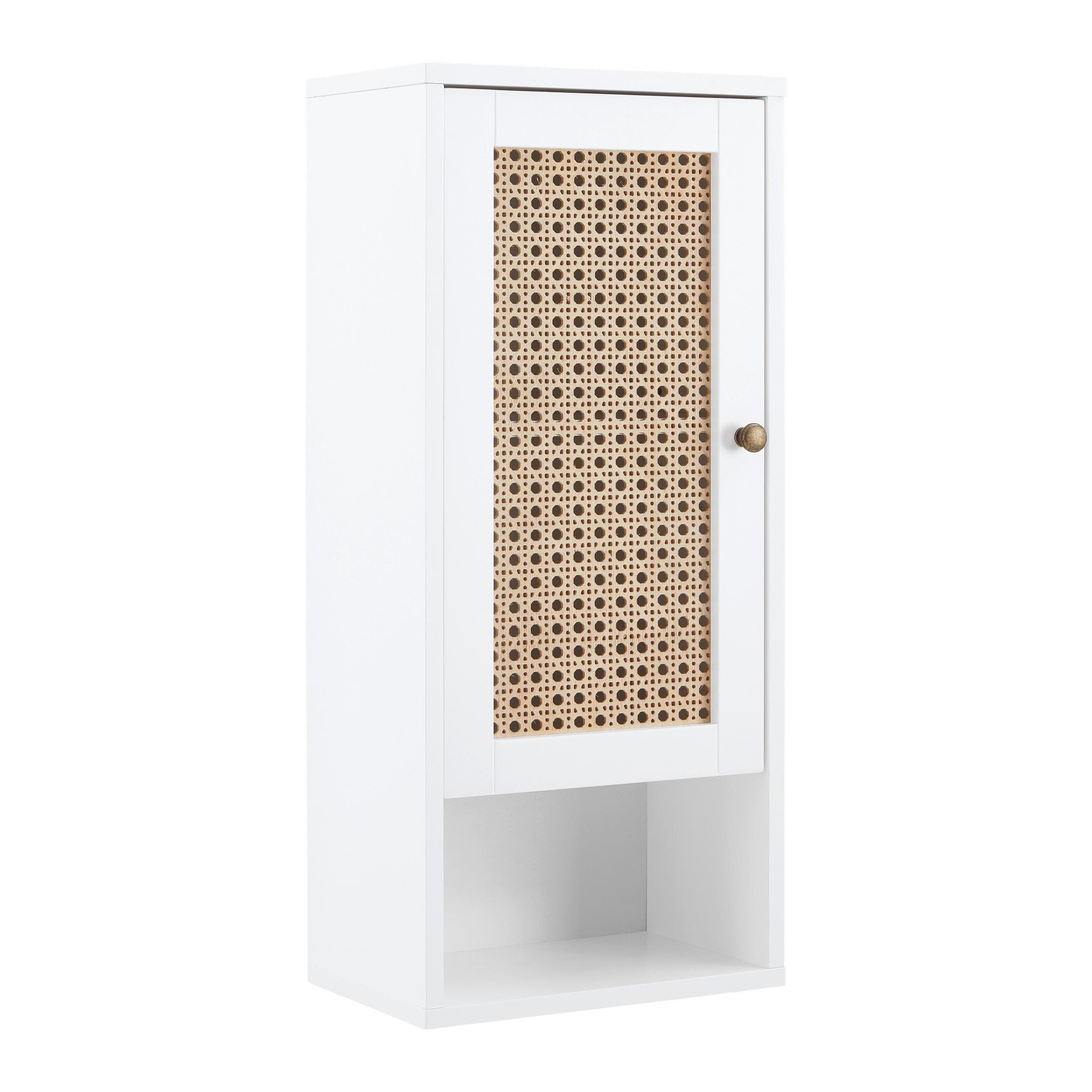 Hängeschrank Lisa Weiß/Naturfarben Mömax