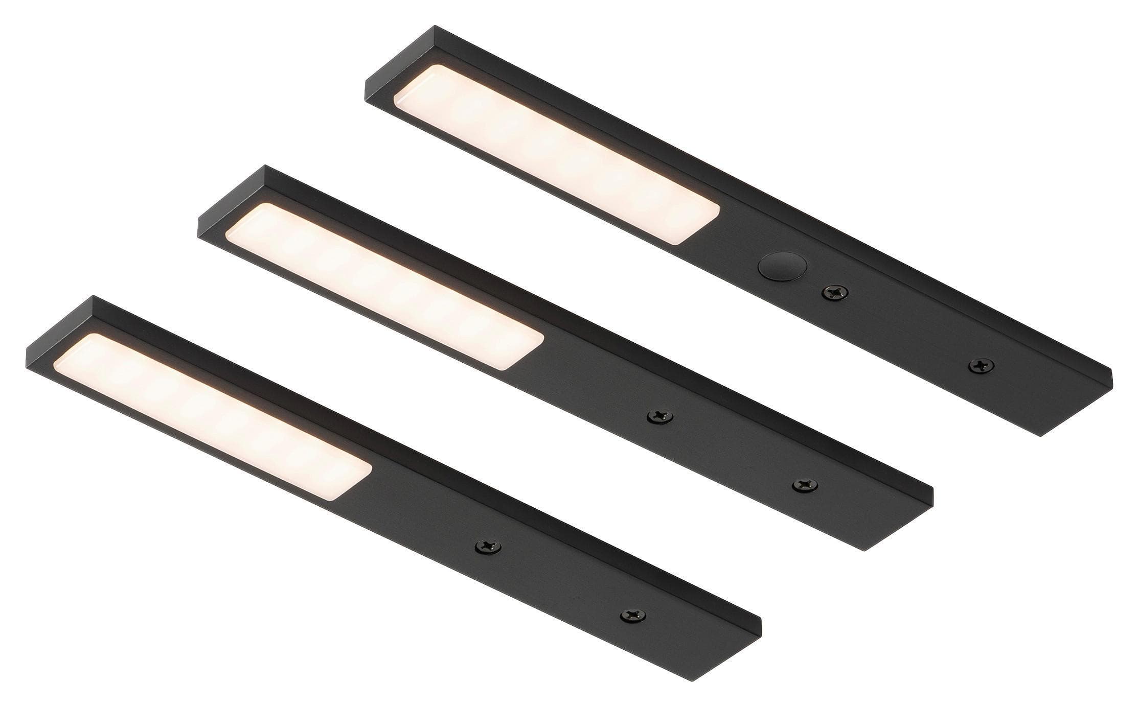 Vogt Unterbauleuchten-Set 418833 Schwarz