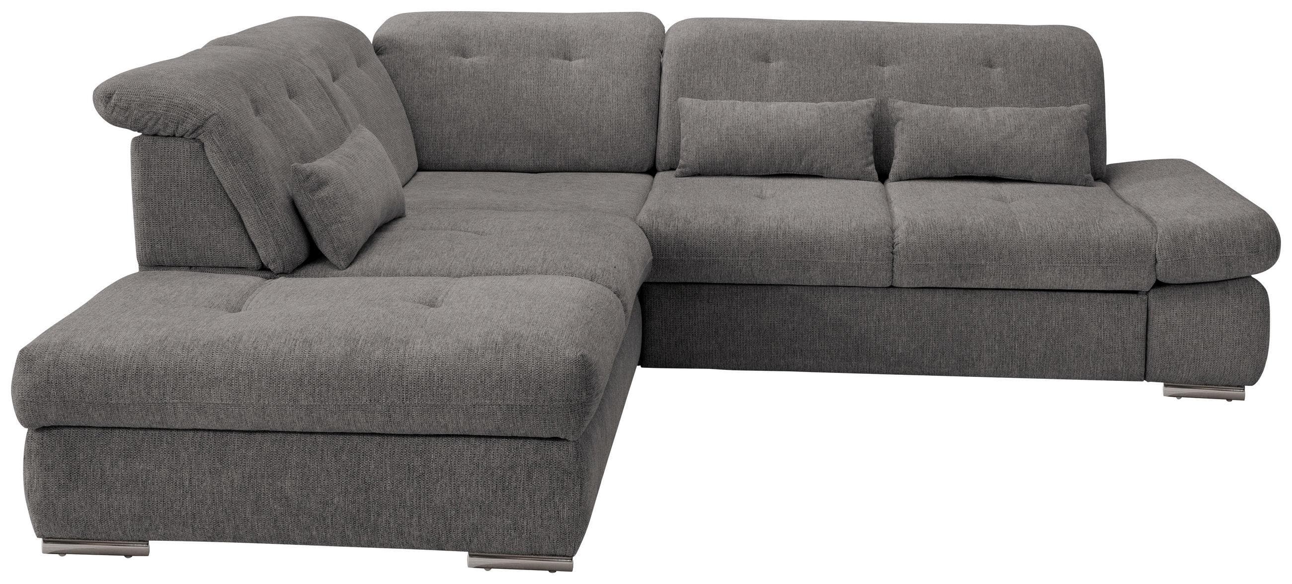 Wohnlandschaft Dalida Braun/Grau Chenille Mömax DE