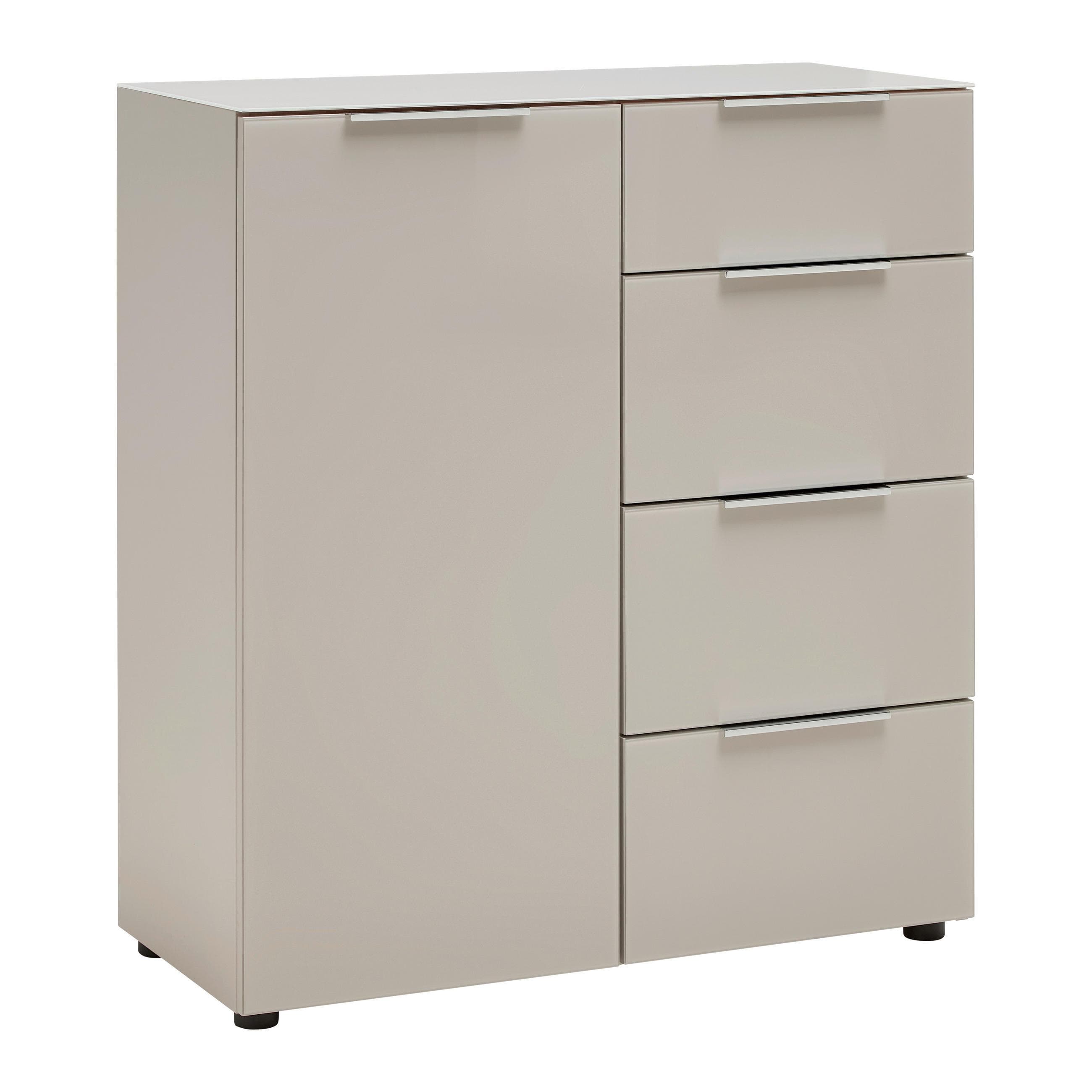 Kommode Siena Kaschmir Modern Beige Stoff