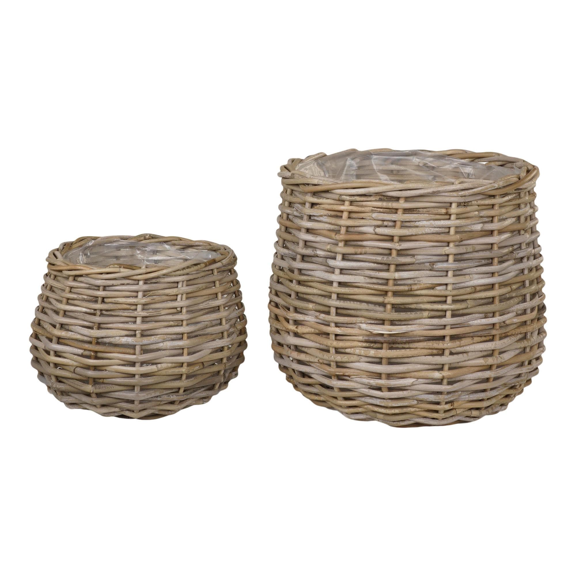 Korbset Pulo Baskets Hellbraun 2er Set Mömax