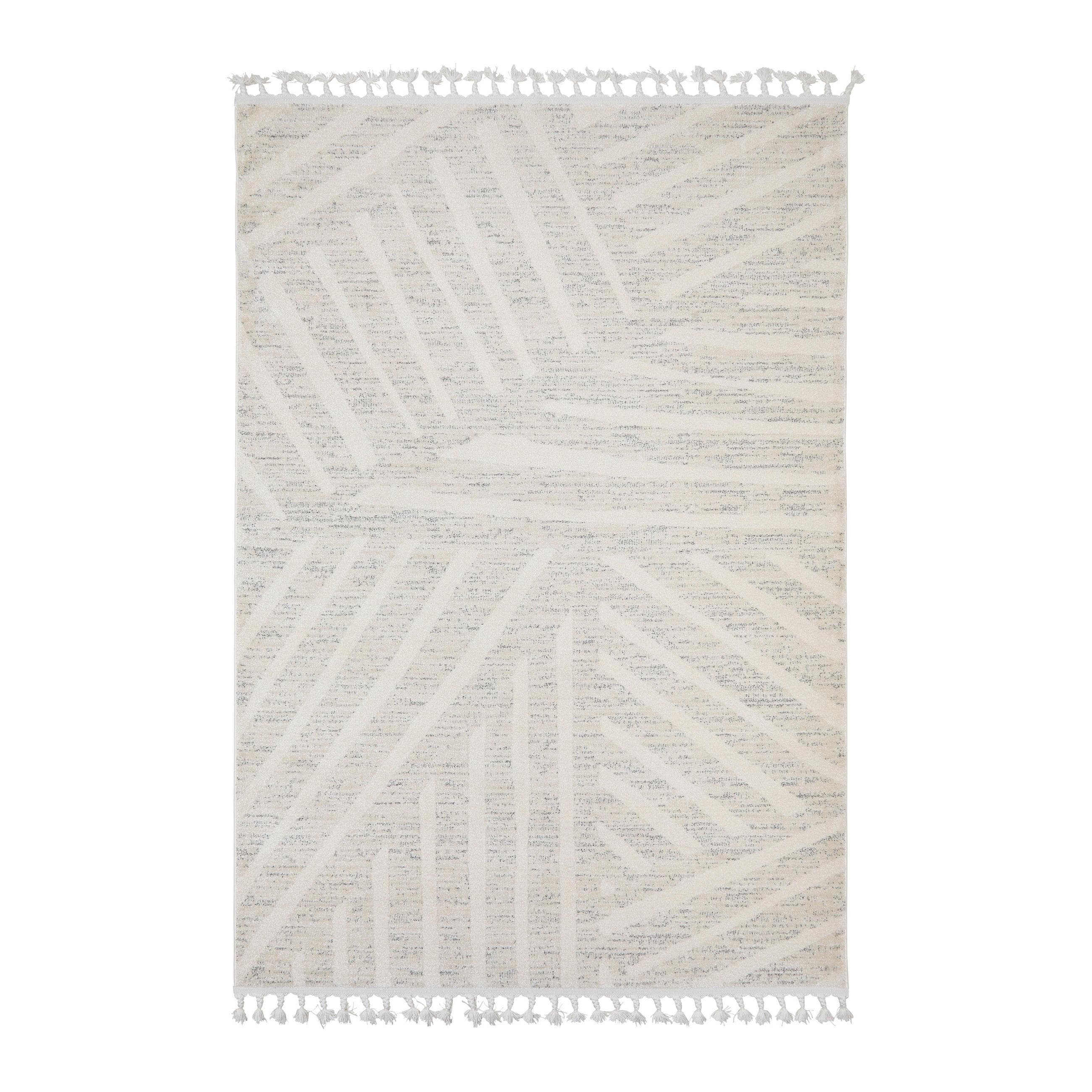 Webteppich Kel Air 3 Naturfarben ca. 160x230cm