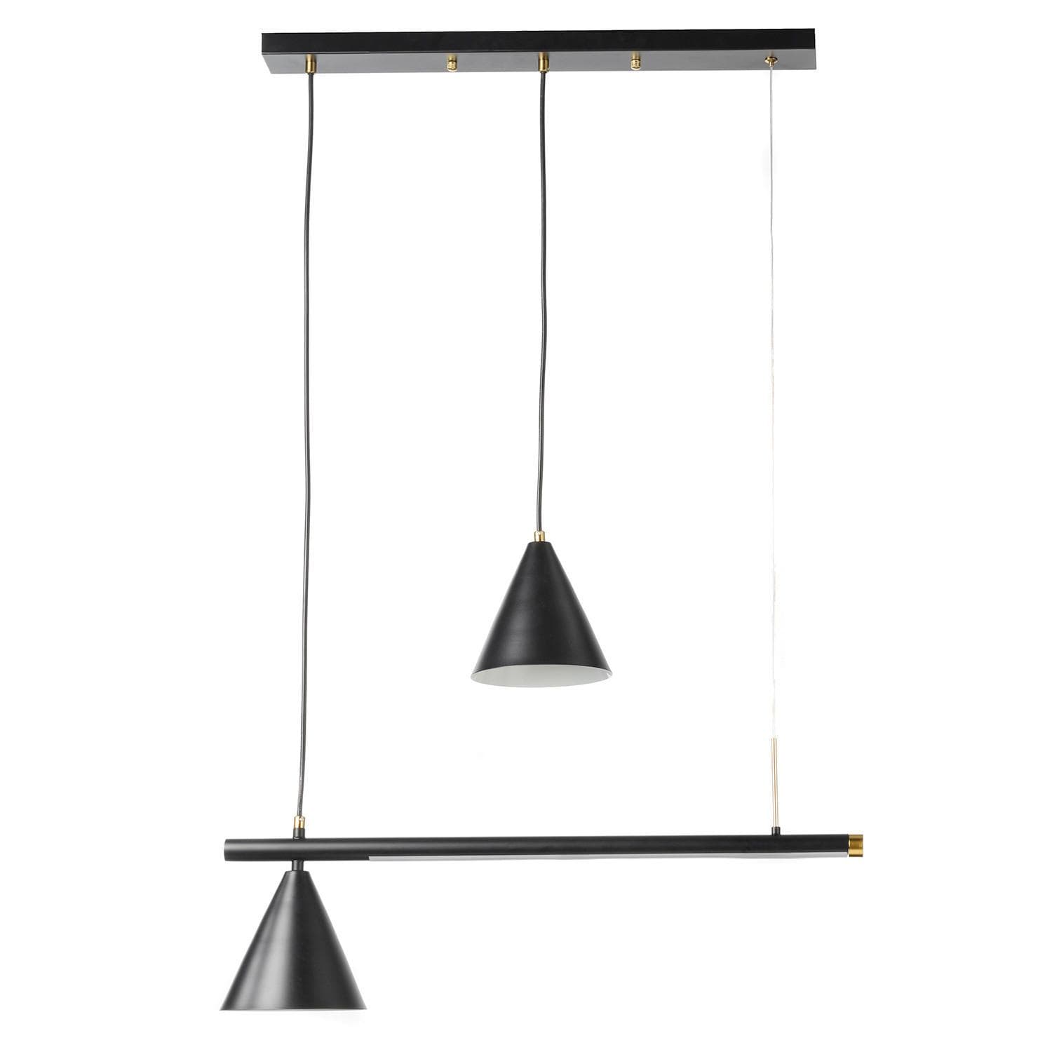 LED-Hängeleuchte Taka Schwarz max. 22 Watt
