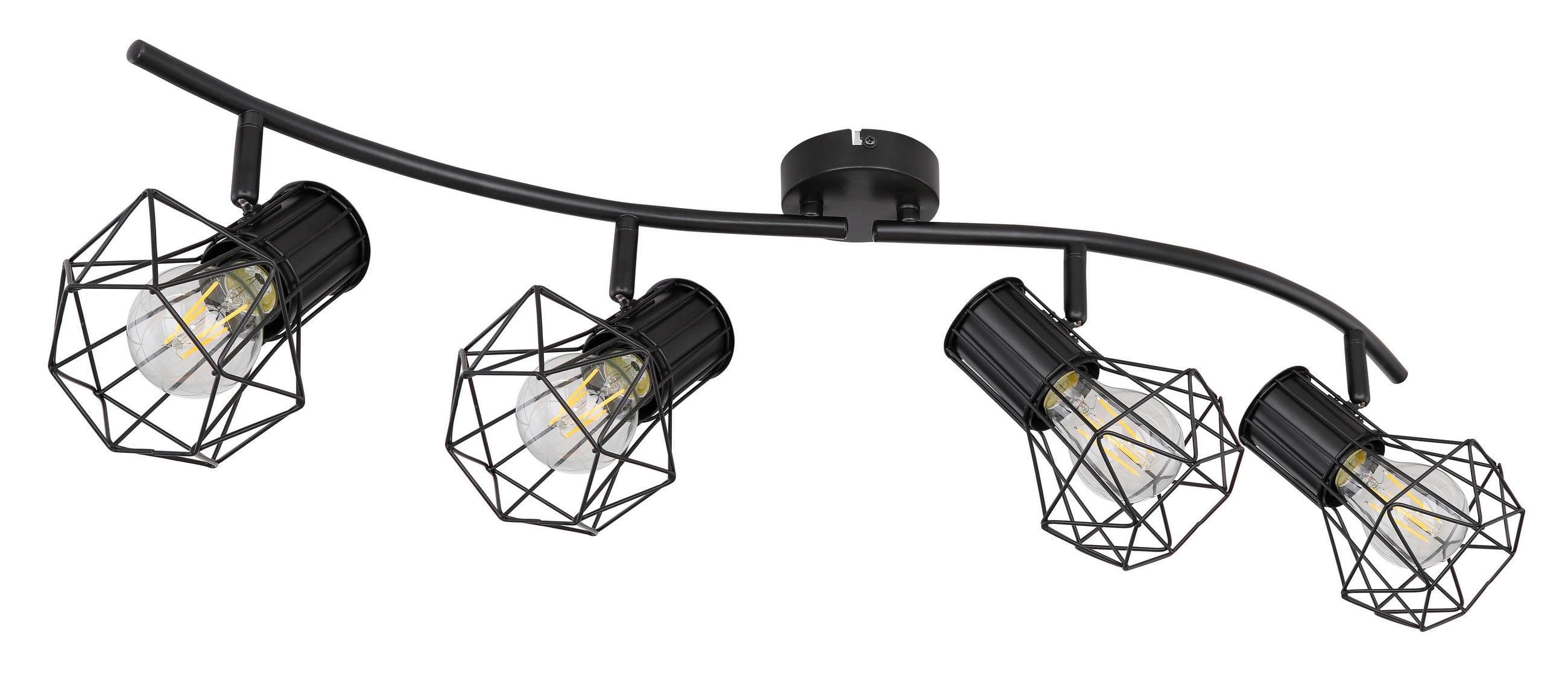 Globo Strahler Priska Schwarz max. 40 Watt