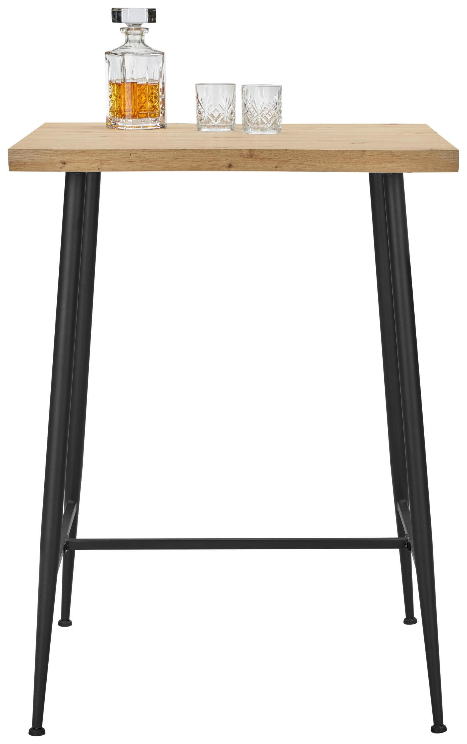 Bartisch in Naturfarben/Schwarz Mömax DE
