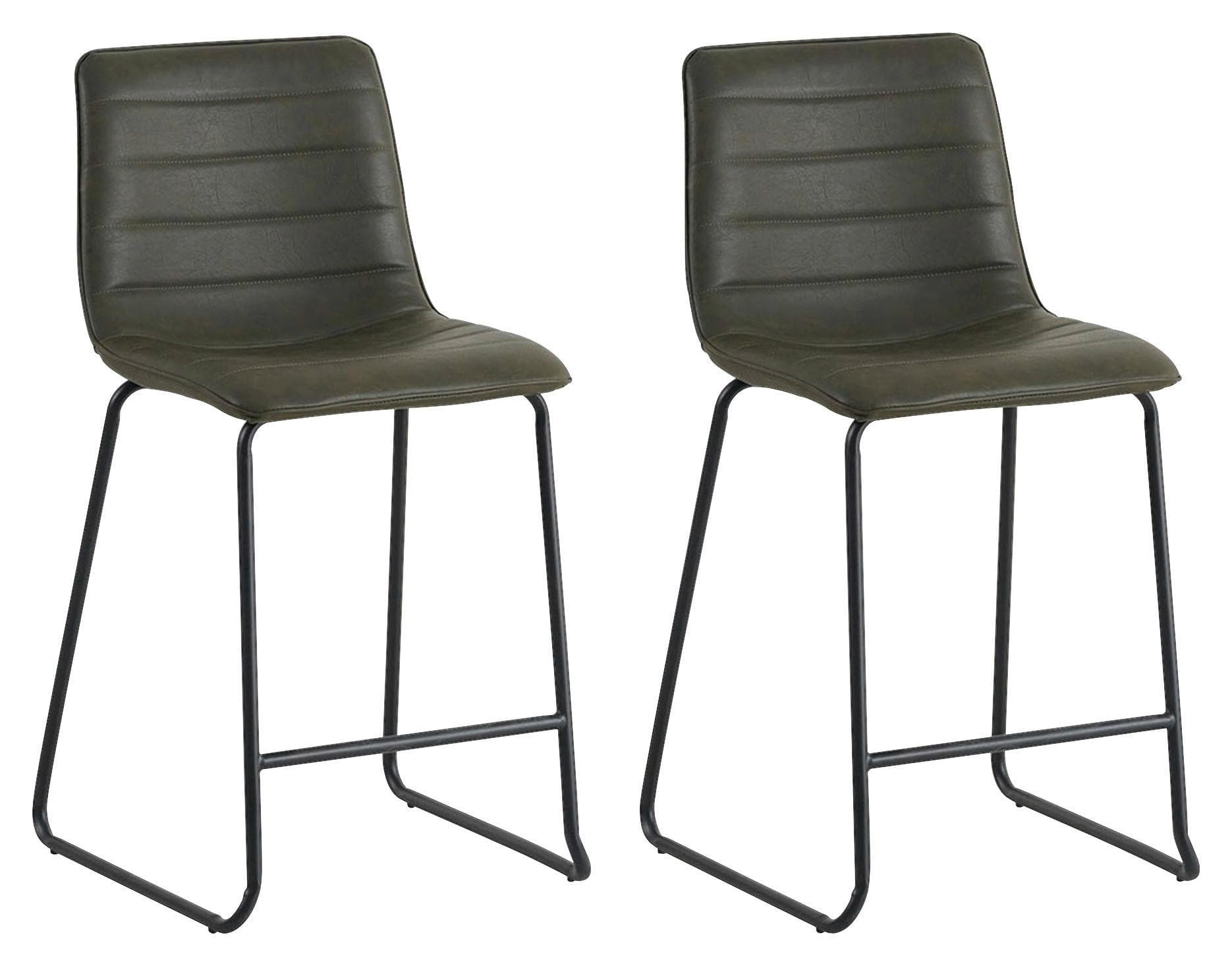 BARHOCKER-SET MILAN Dunkelgrün