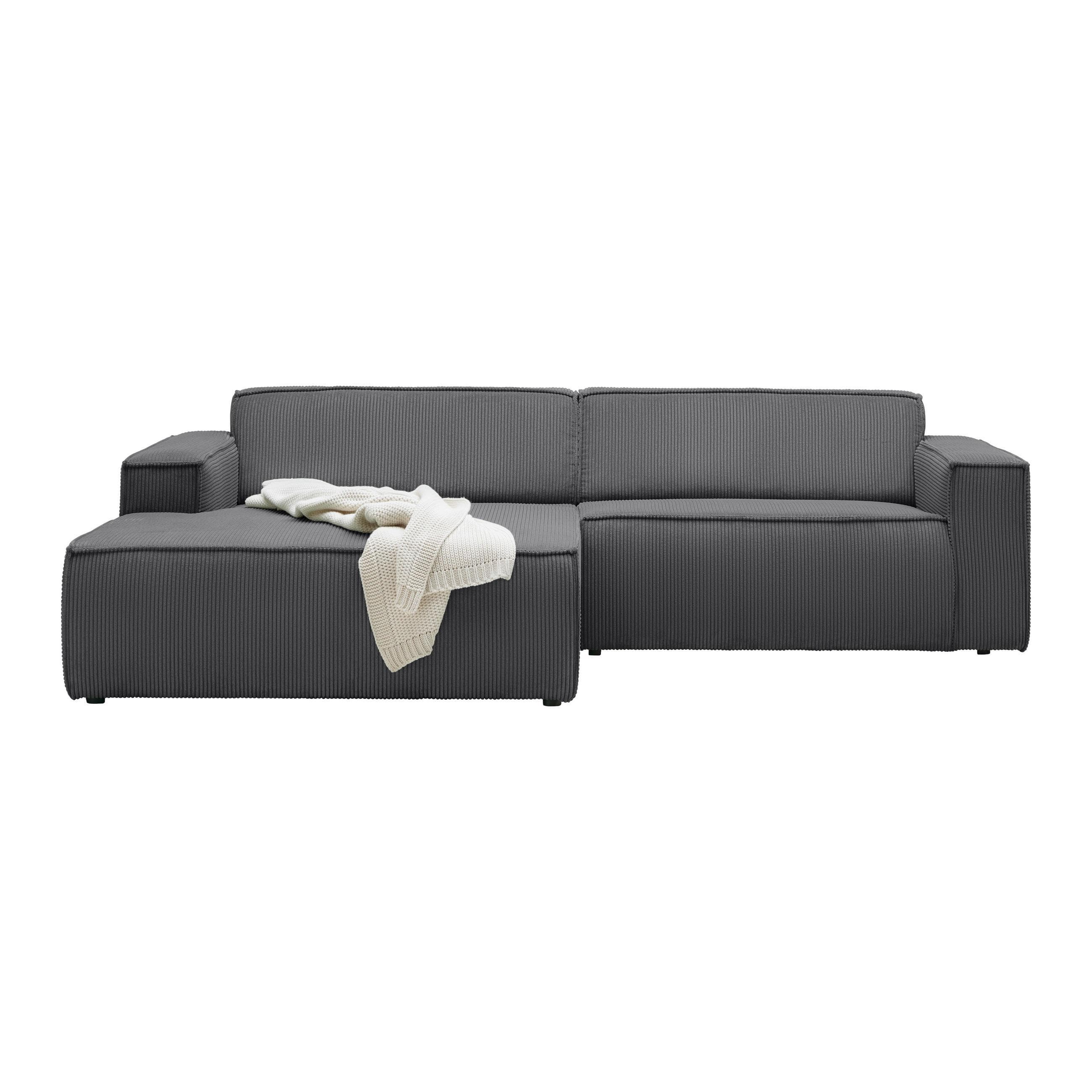 Wohnlandschaft Loft Anthrazit Mömax