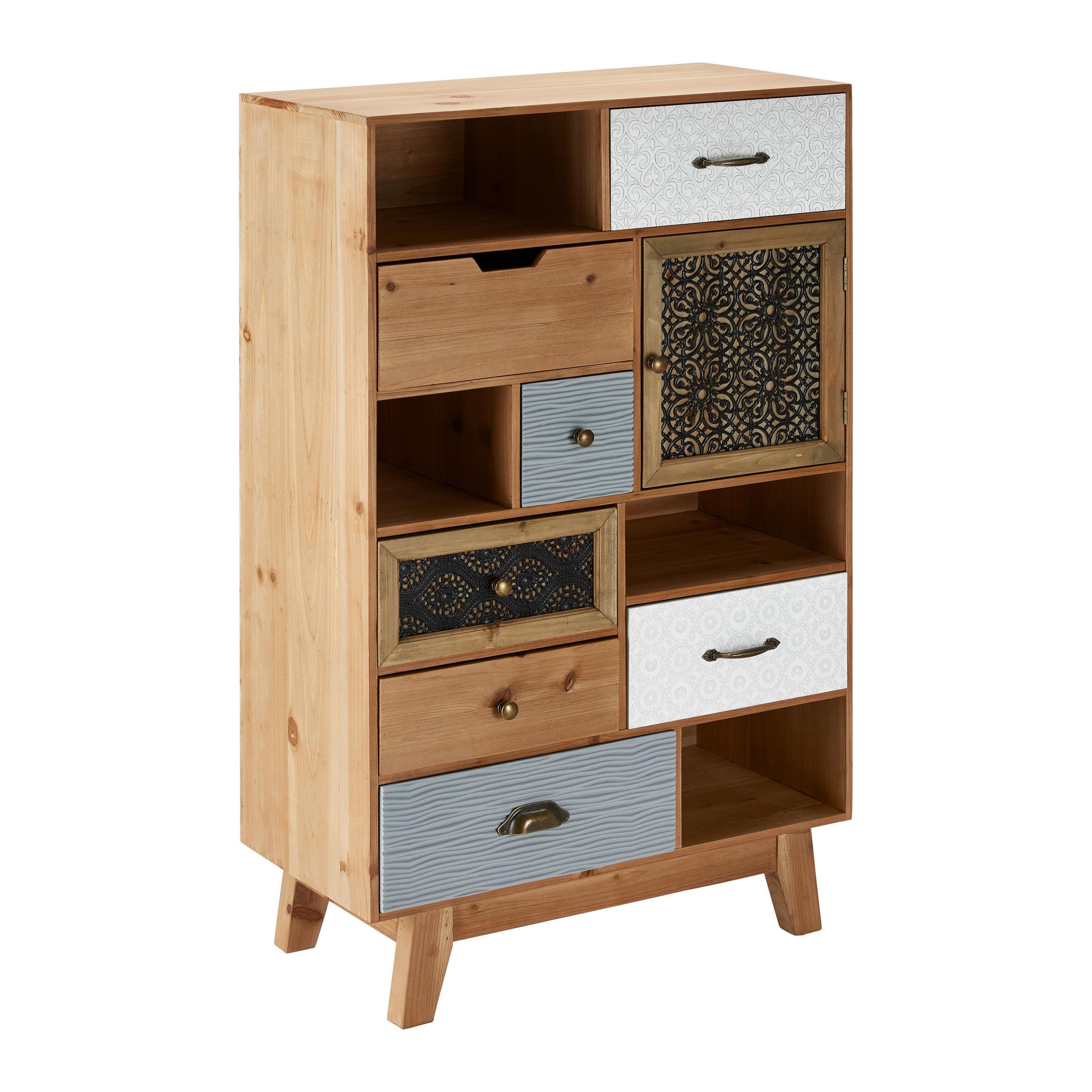 Kommode Frame Multicolor Echtholz/MDF Mömax DE
