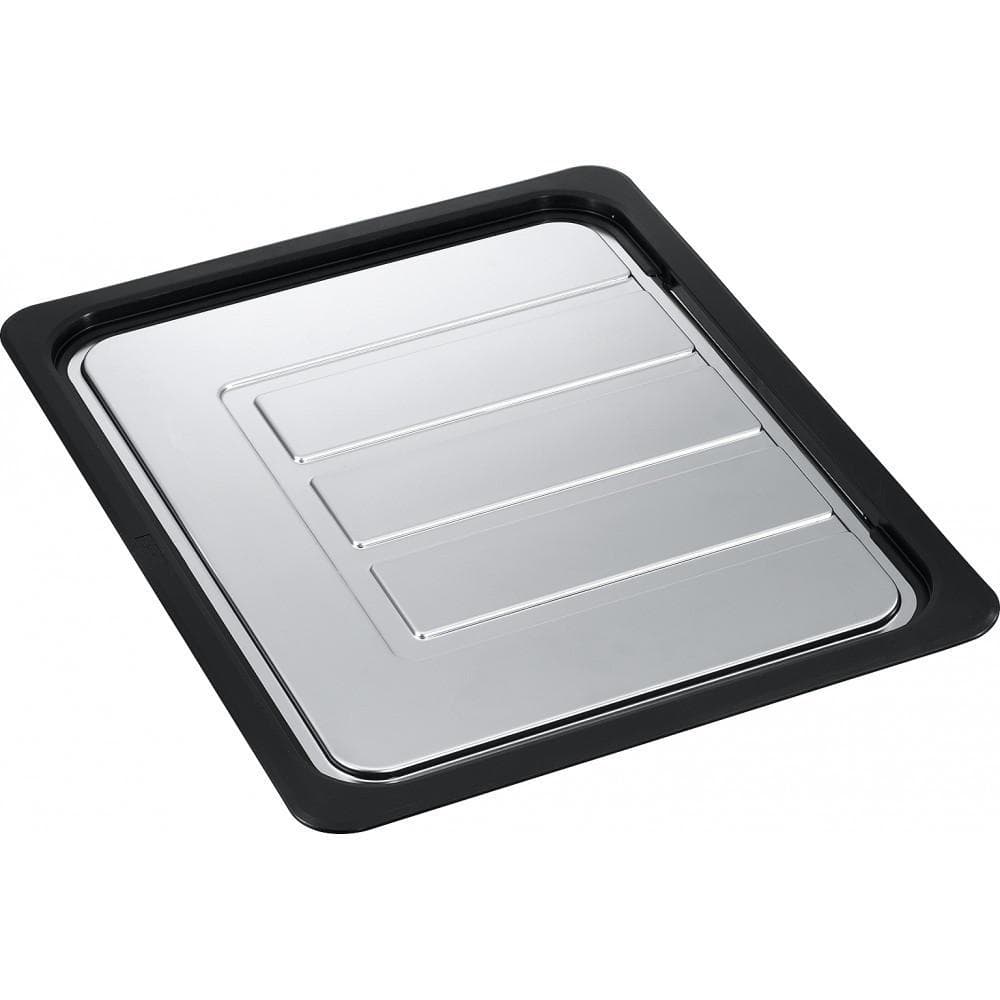FRANKE Tropfteil 342 x 430 mm Edelstahl Schwarz