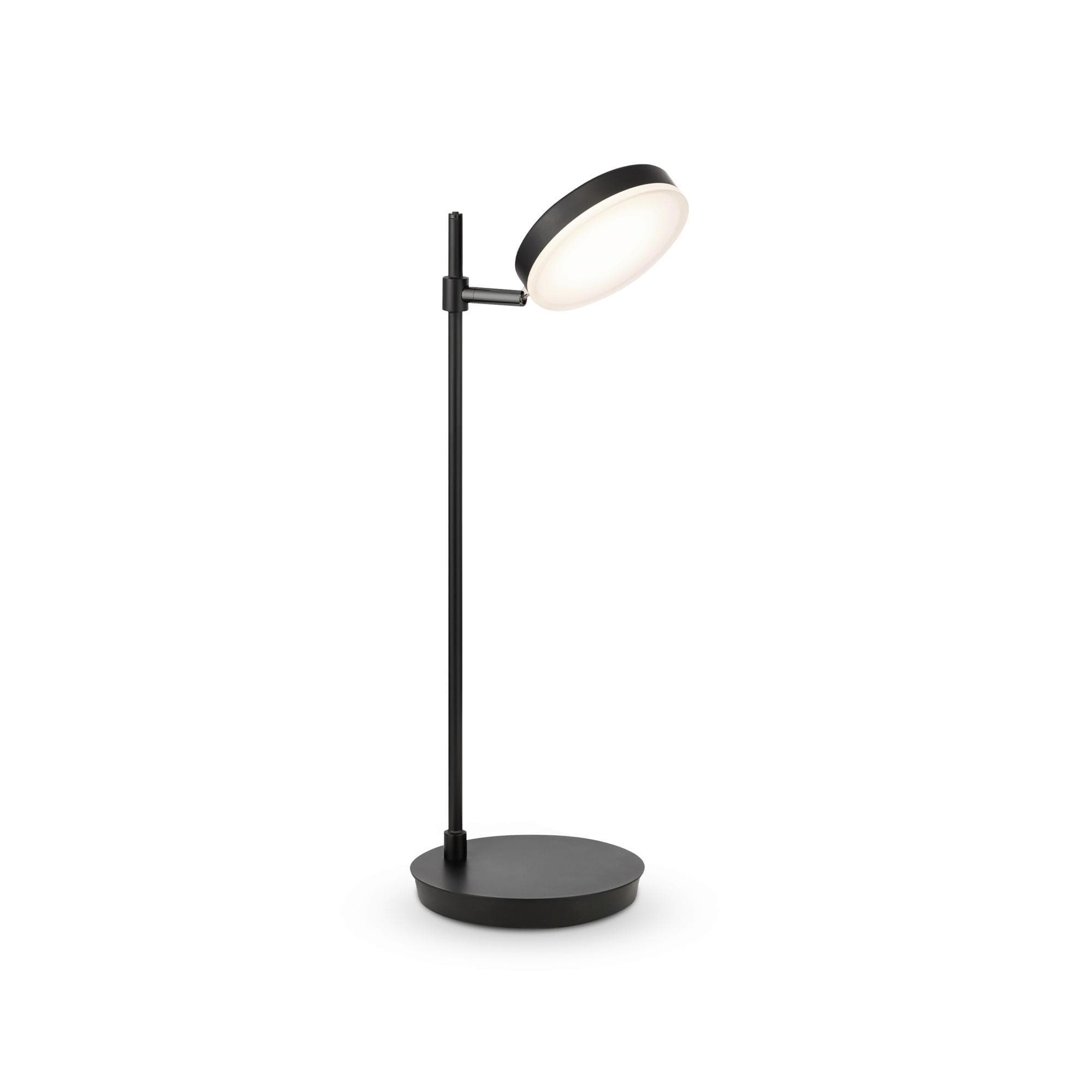 Maytoni LED-Tischlampe Fad Schwarz Metall Justierbar