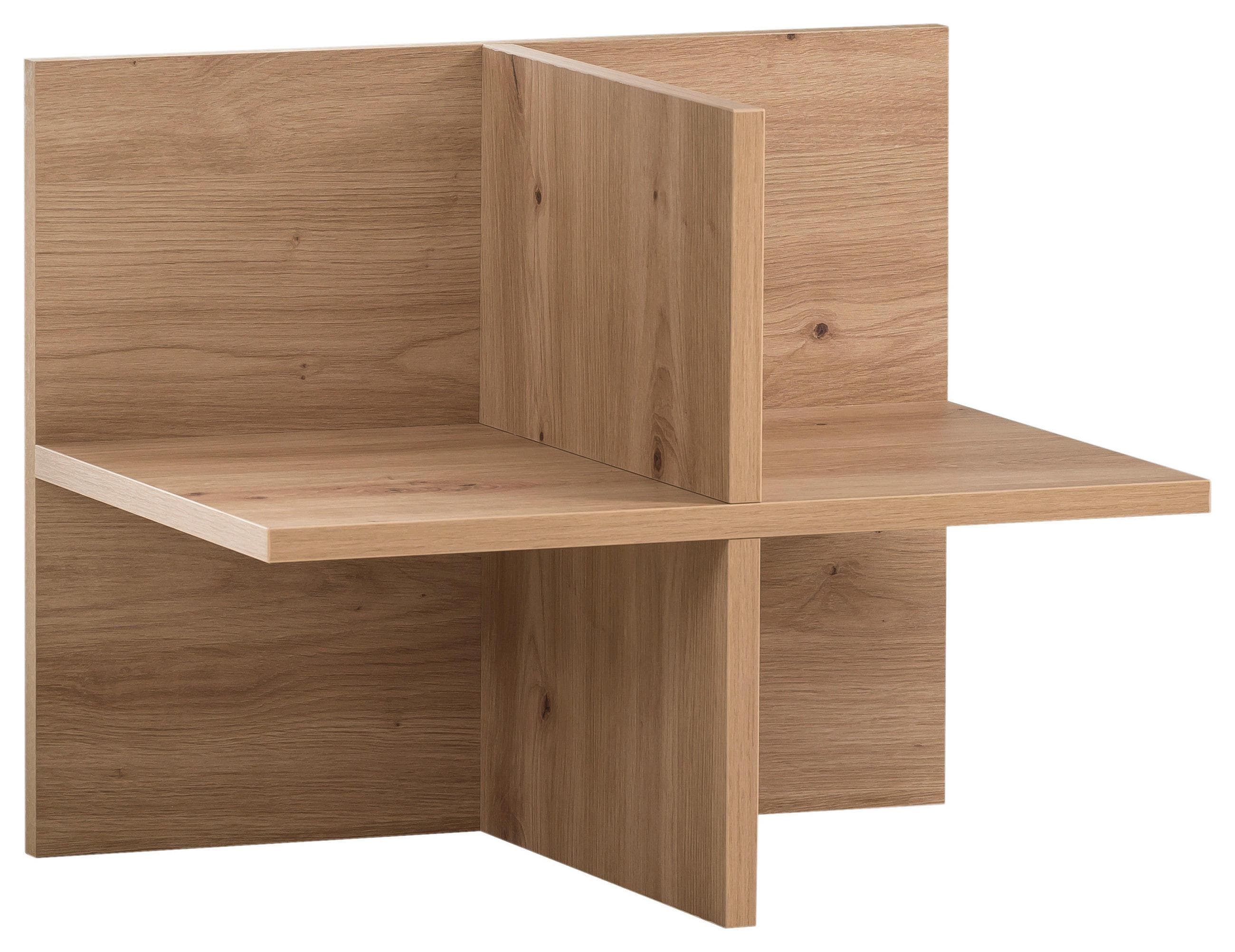 Regal Aino Regalkreuz Eiche Artisan Braun Holz