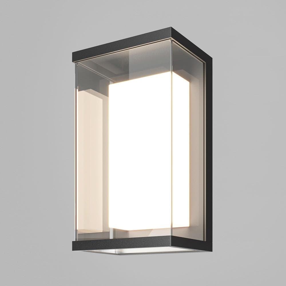 Wandleuchte BAKER STREET Aluminium Schwarz LED