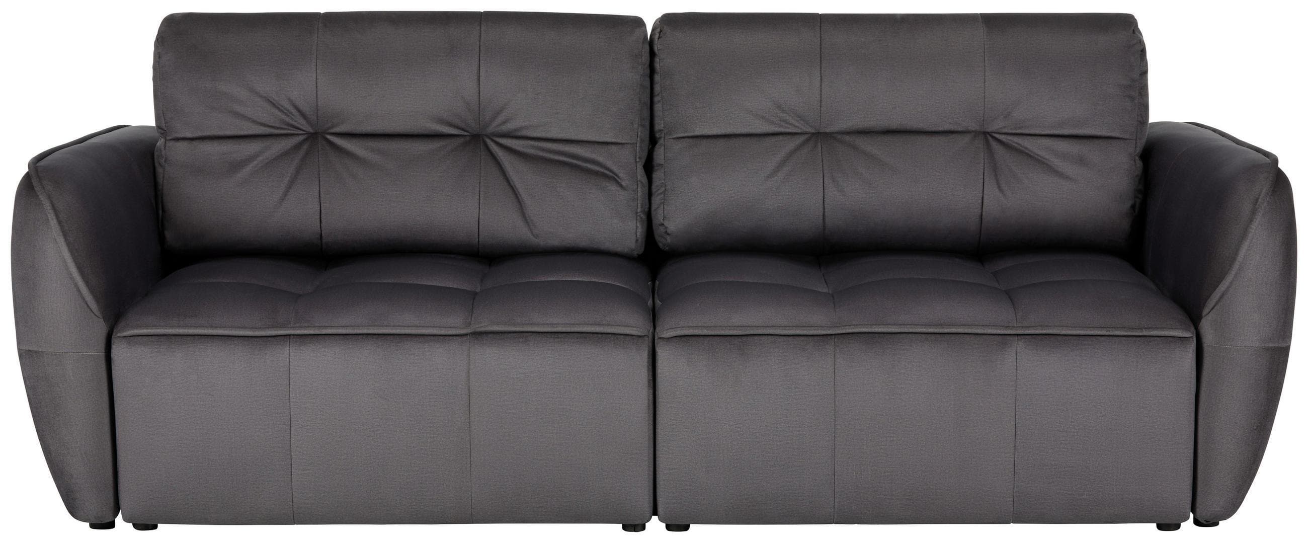 Mömax DE Schlafsofa Anthrazit Textil