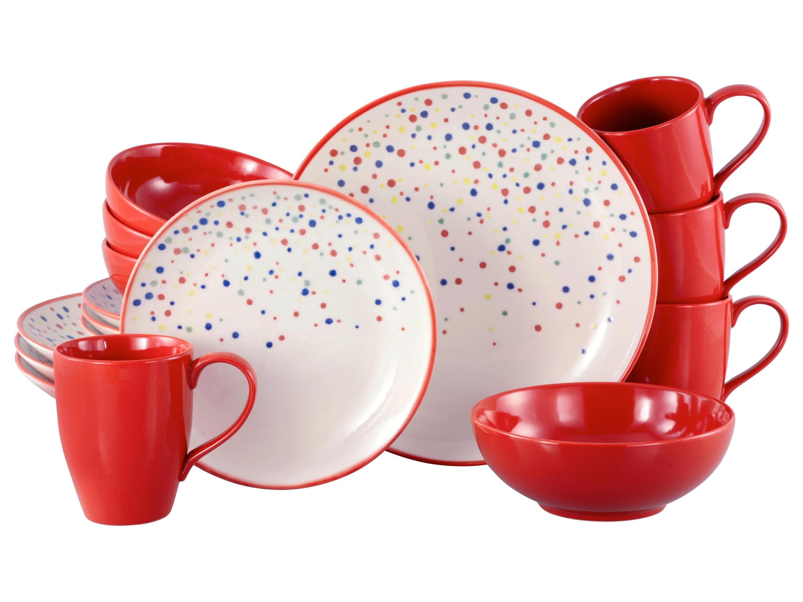 Creatable Kombiservice Joy Multicolor 16-teilig