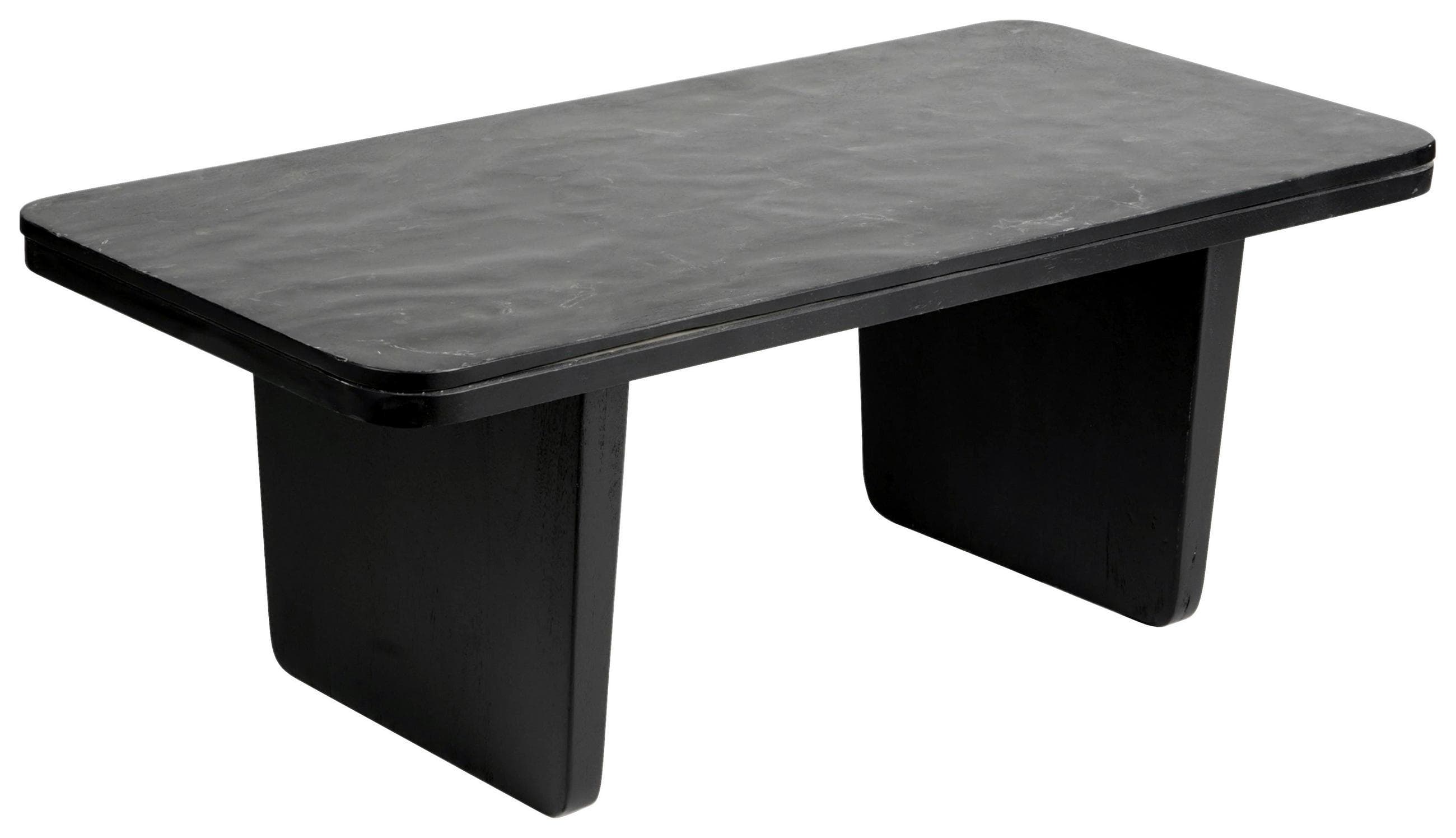 Couchtisch Leon Schwarz Mangoholz