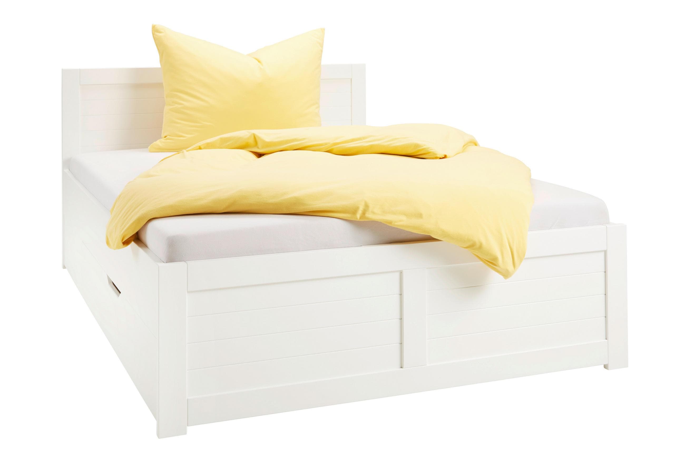Bett in Weiß ca. 160x200cm Mömax DE