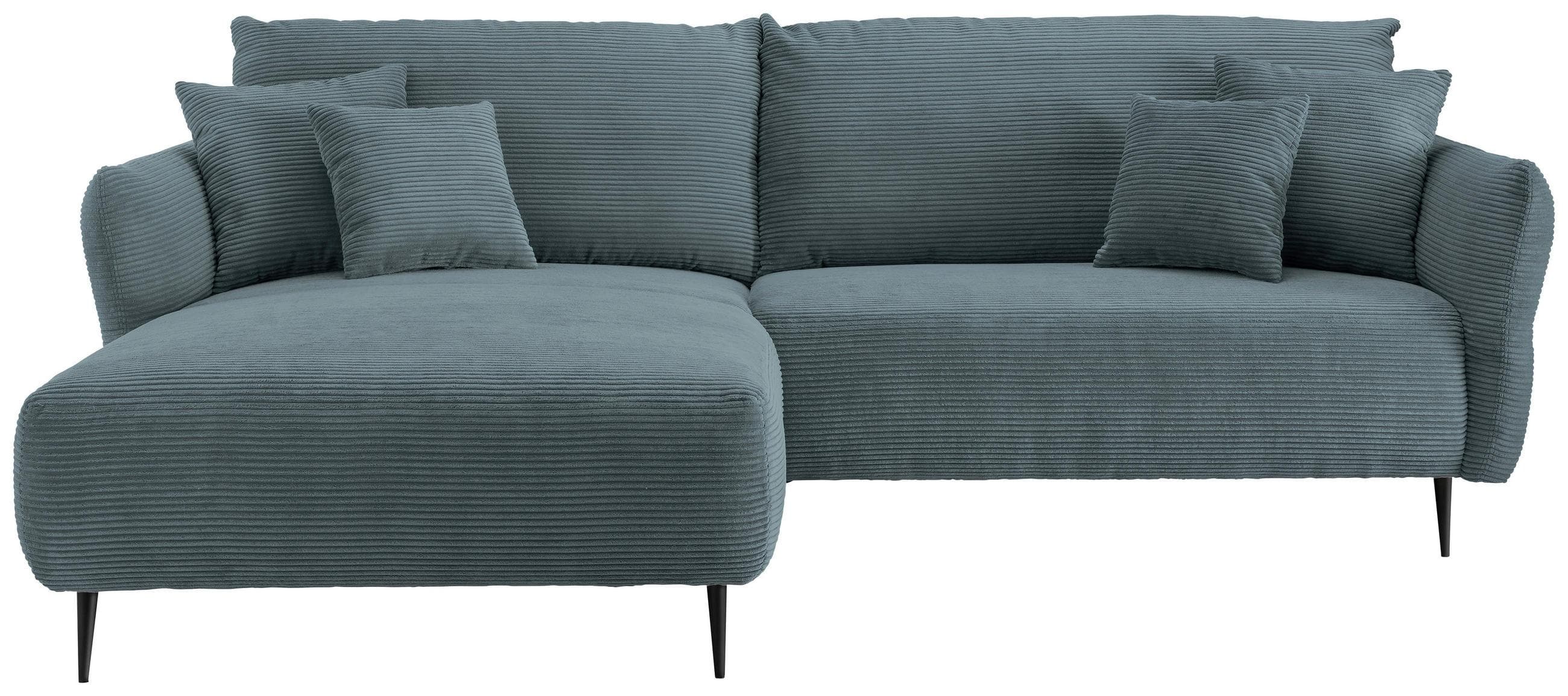 Wohnlandschaft Vanilla Petrol Cord Mömax DE
