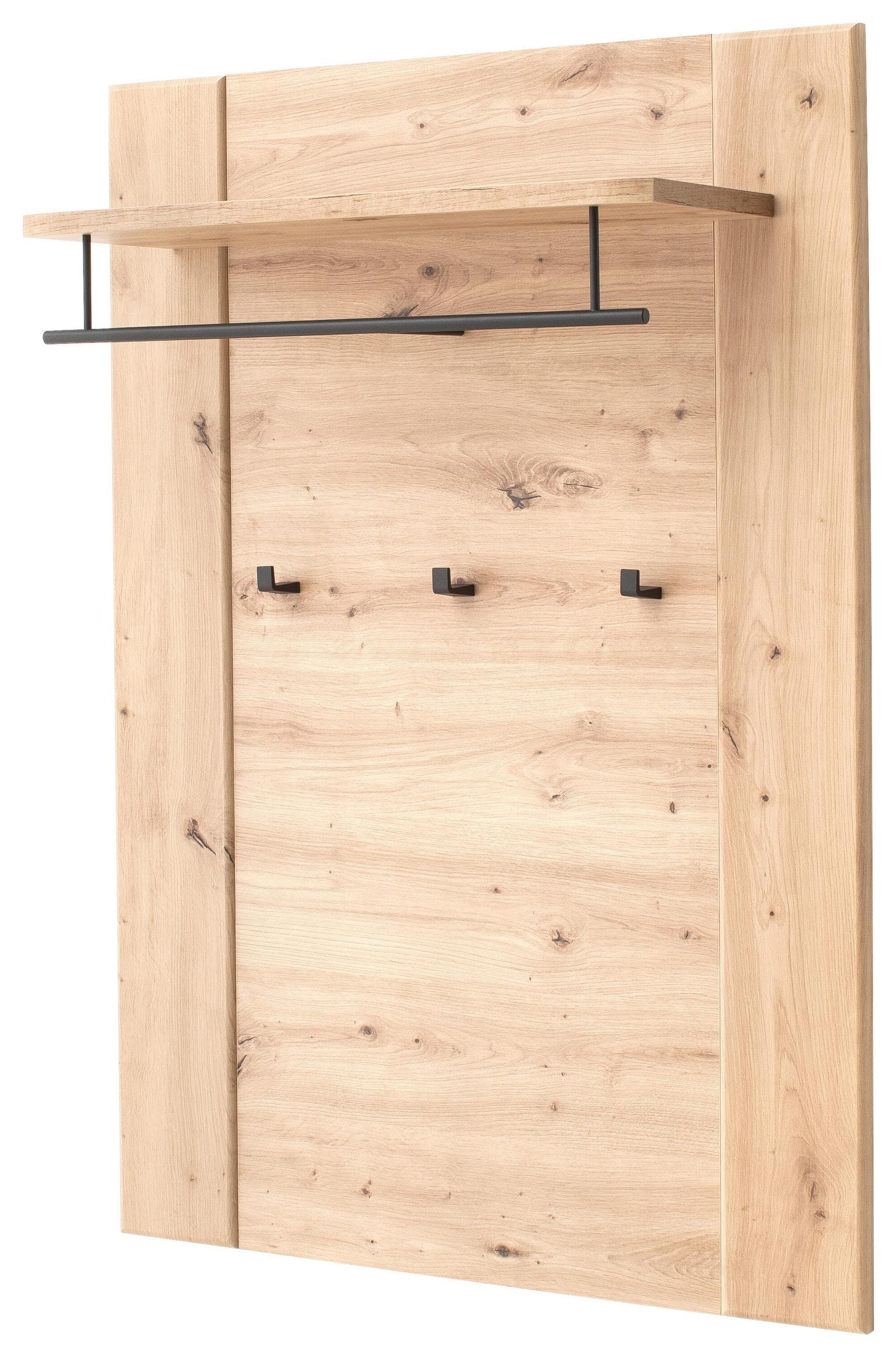 Garderobenpaneel CALAIS Balkeneiche Holzwerkstoff