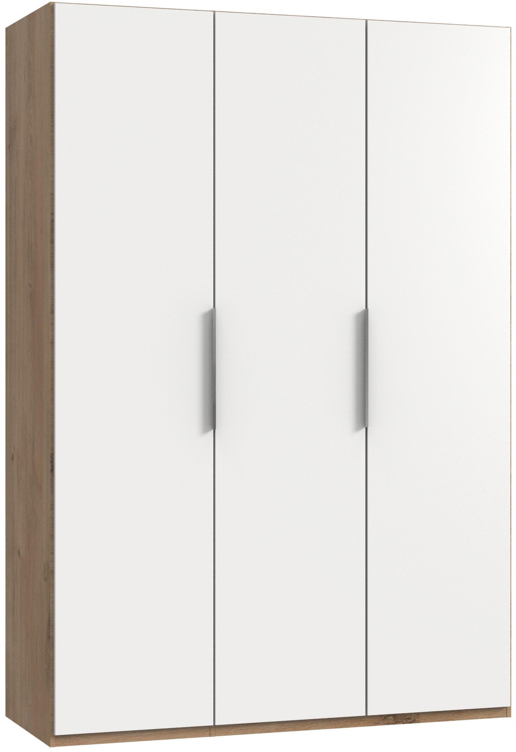 Drehtürenschrank Level 36A Weiß/Eiche Mömax DE