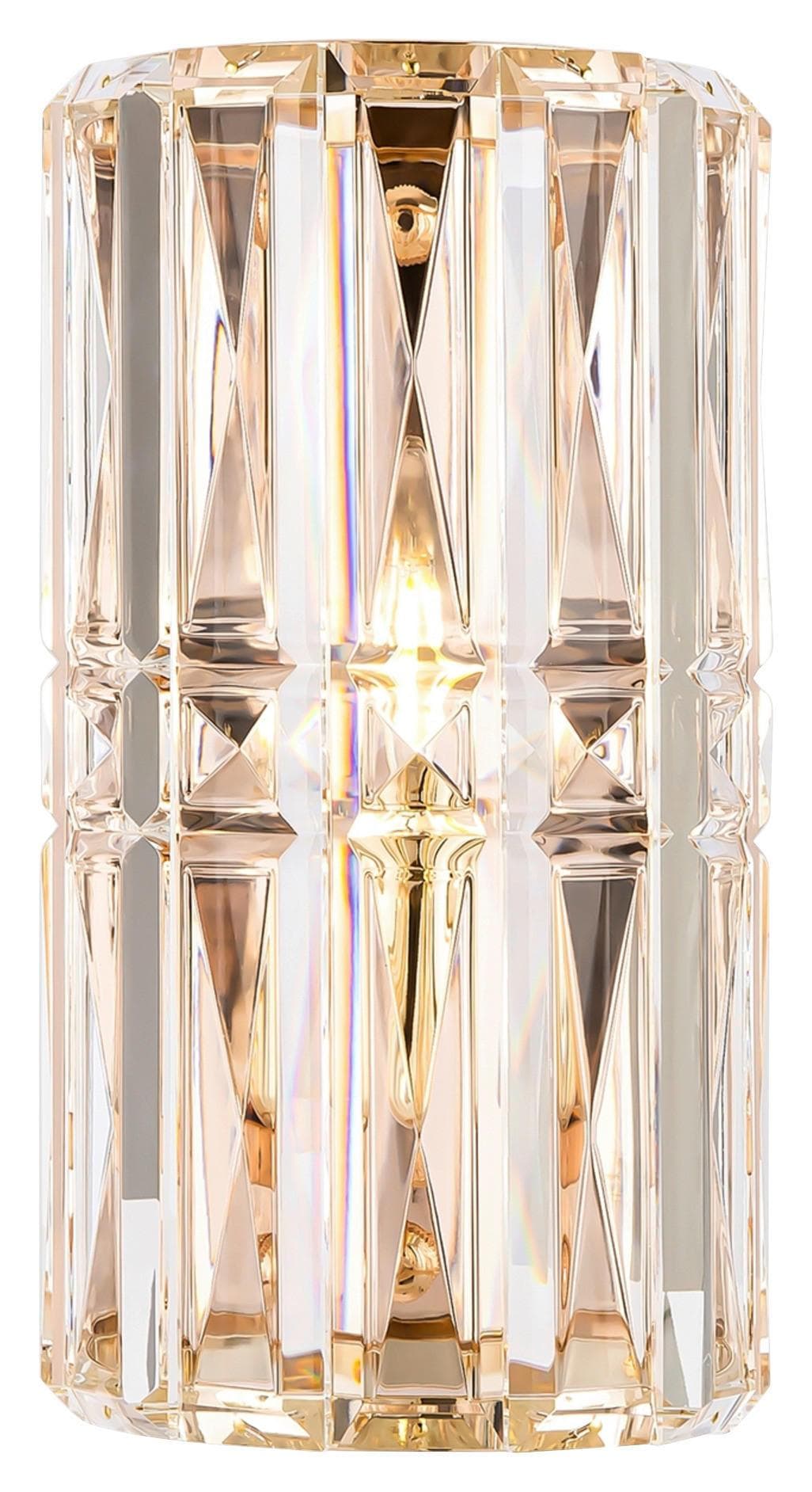 MAYTONI DECORATIVE LIGHTING Wandleuchte Metall Glas Gold Dimmbar