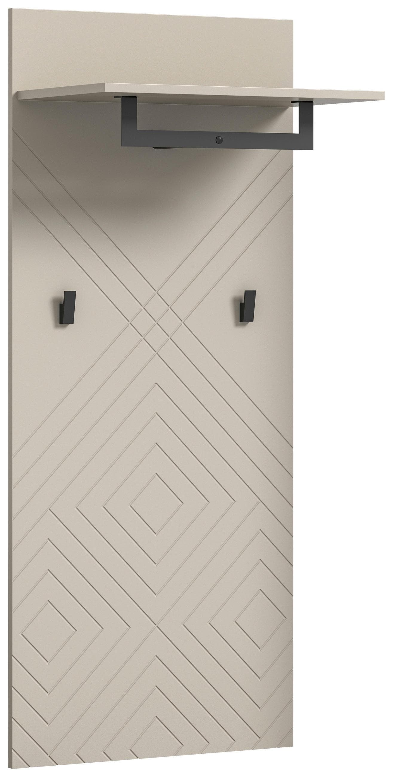 Mömax DE Garderobenpaneel Sandbeige