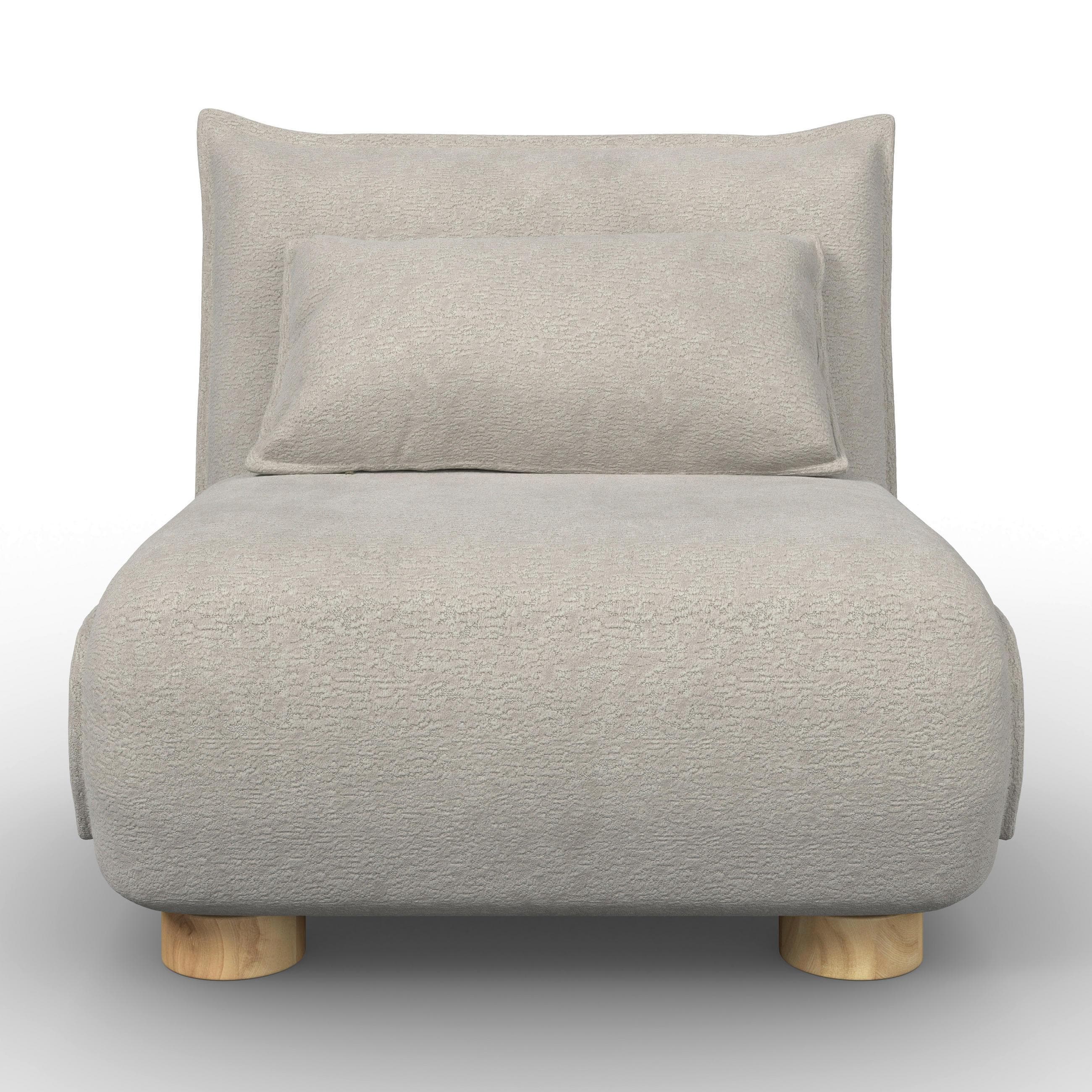 Schlafsessel Bella Beige Bouclé