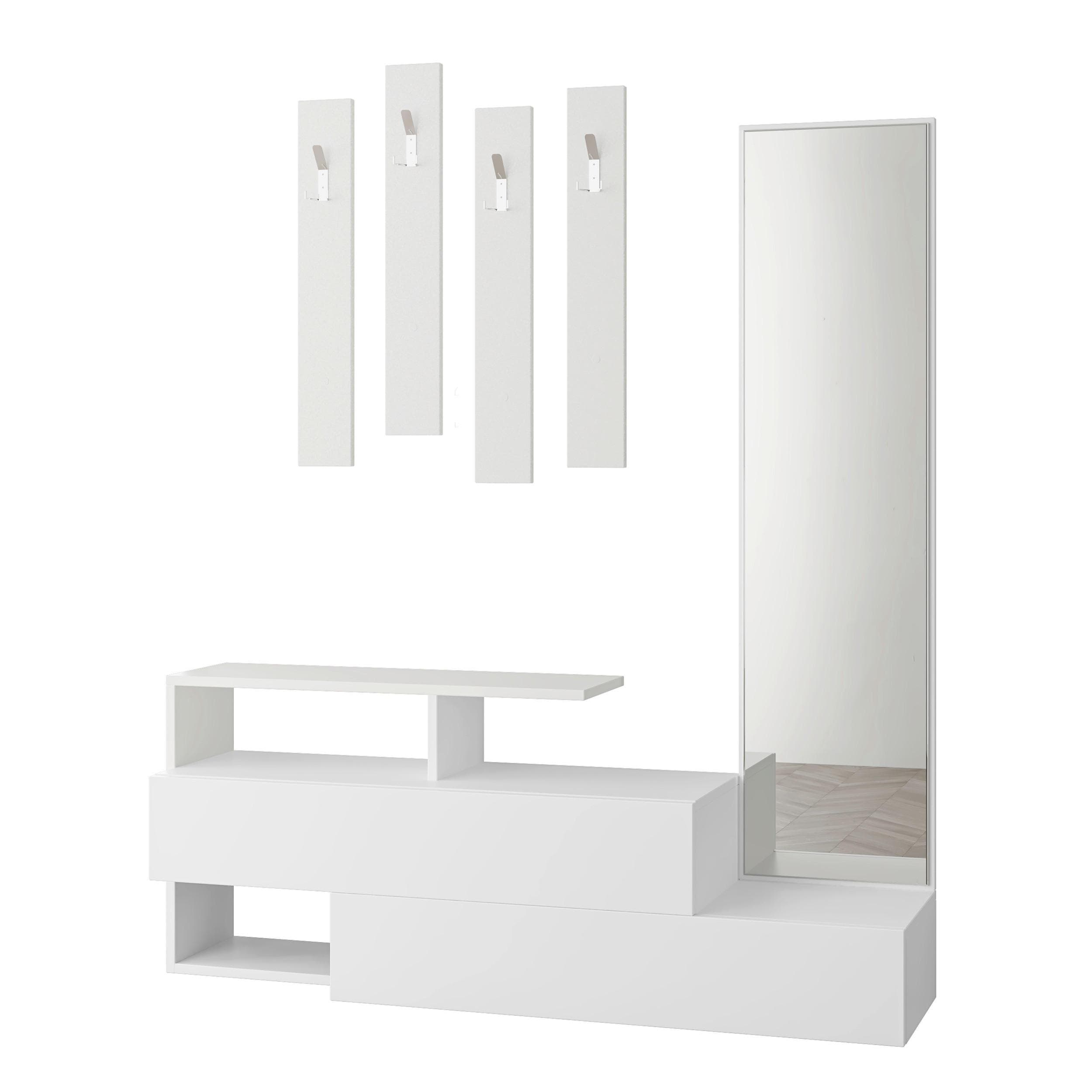 Garderobe Ramda Weiß
