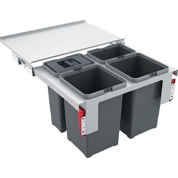 Franke Einbauabfallsammler 10970 ca. 40l Dunkelgrau