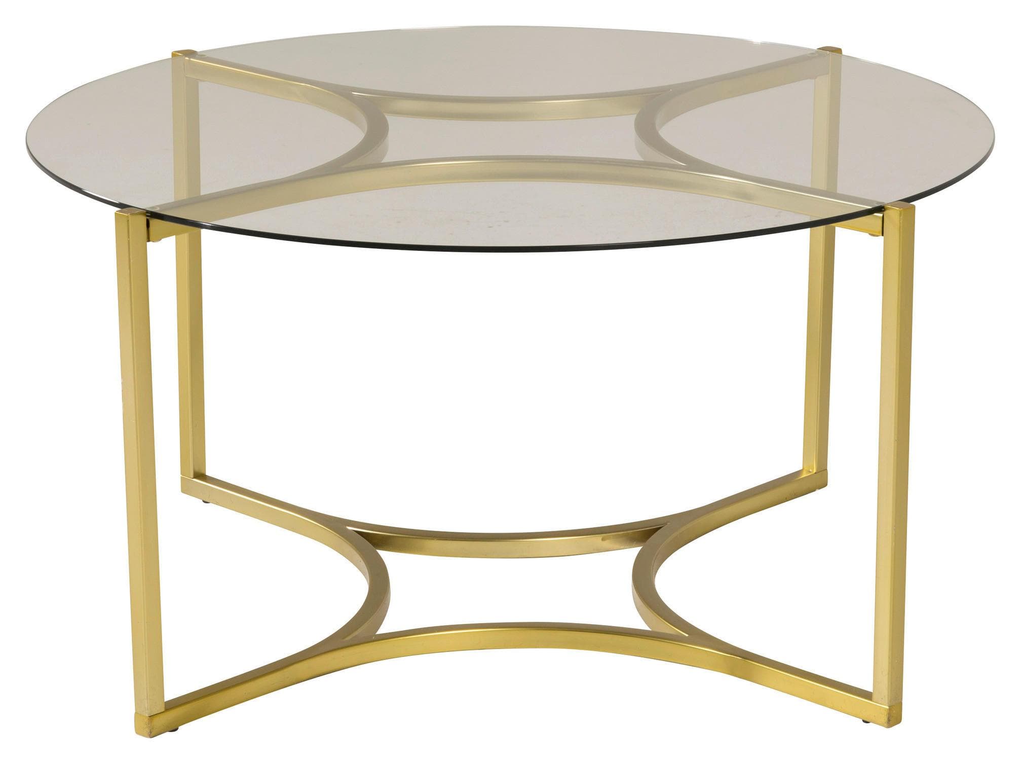 Couchtisch Kivik Ø ca. 90 cm Messingfarben