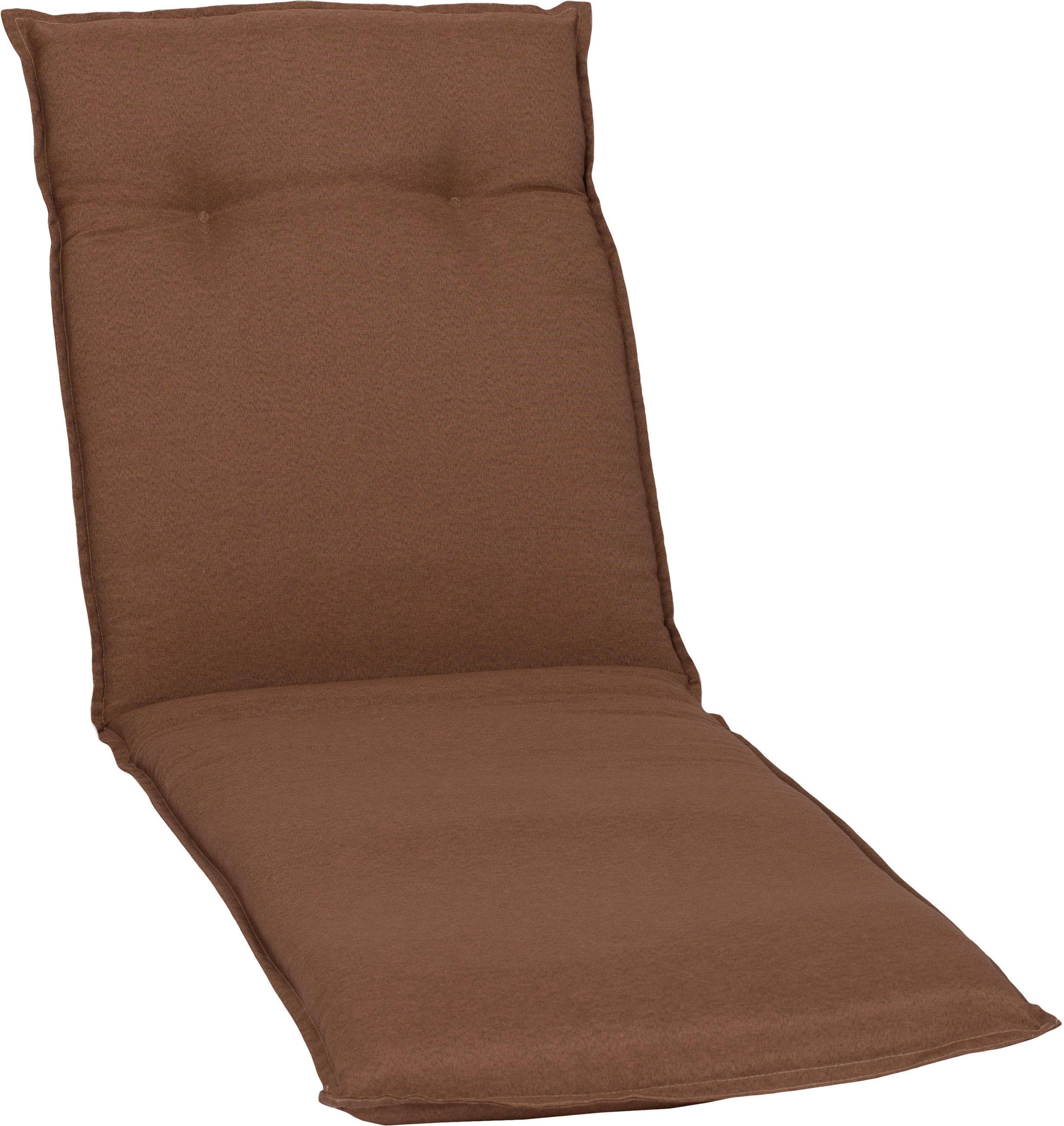 Liegenauflage Tolonaro Sandfarben Textil