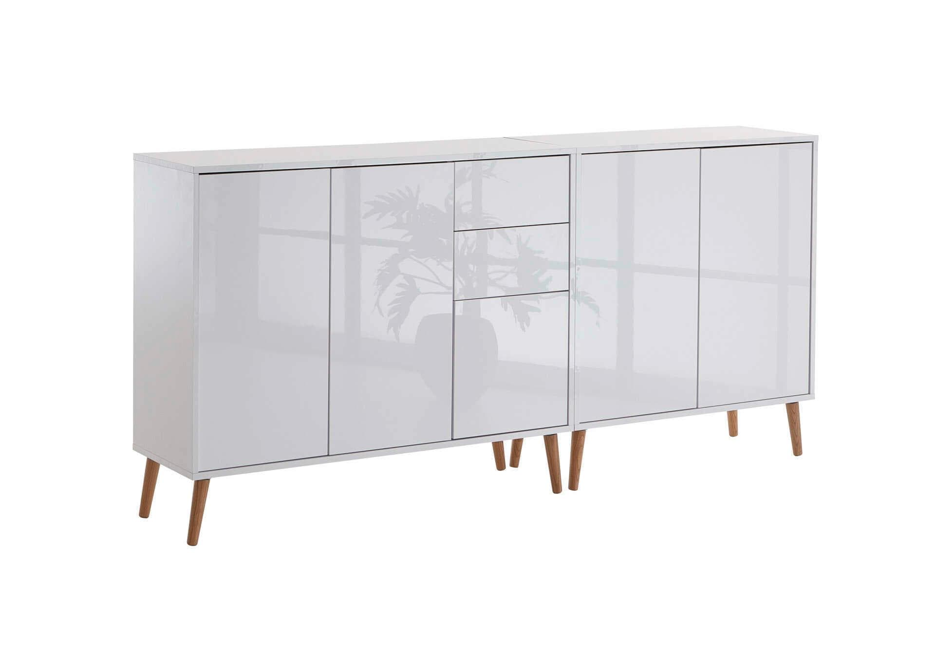 Sideboard Mailand Set 10 Weiß Mömax DE