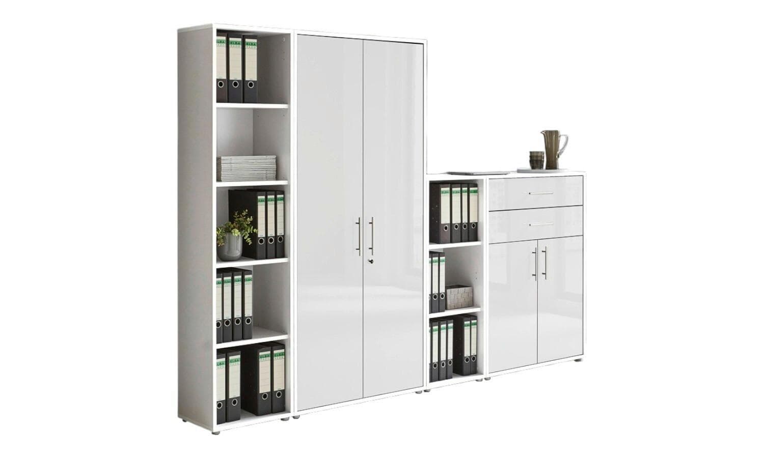 Aktenschrank Office Edition Sw Set 22 Weiß Mömax