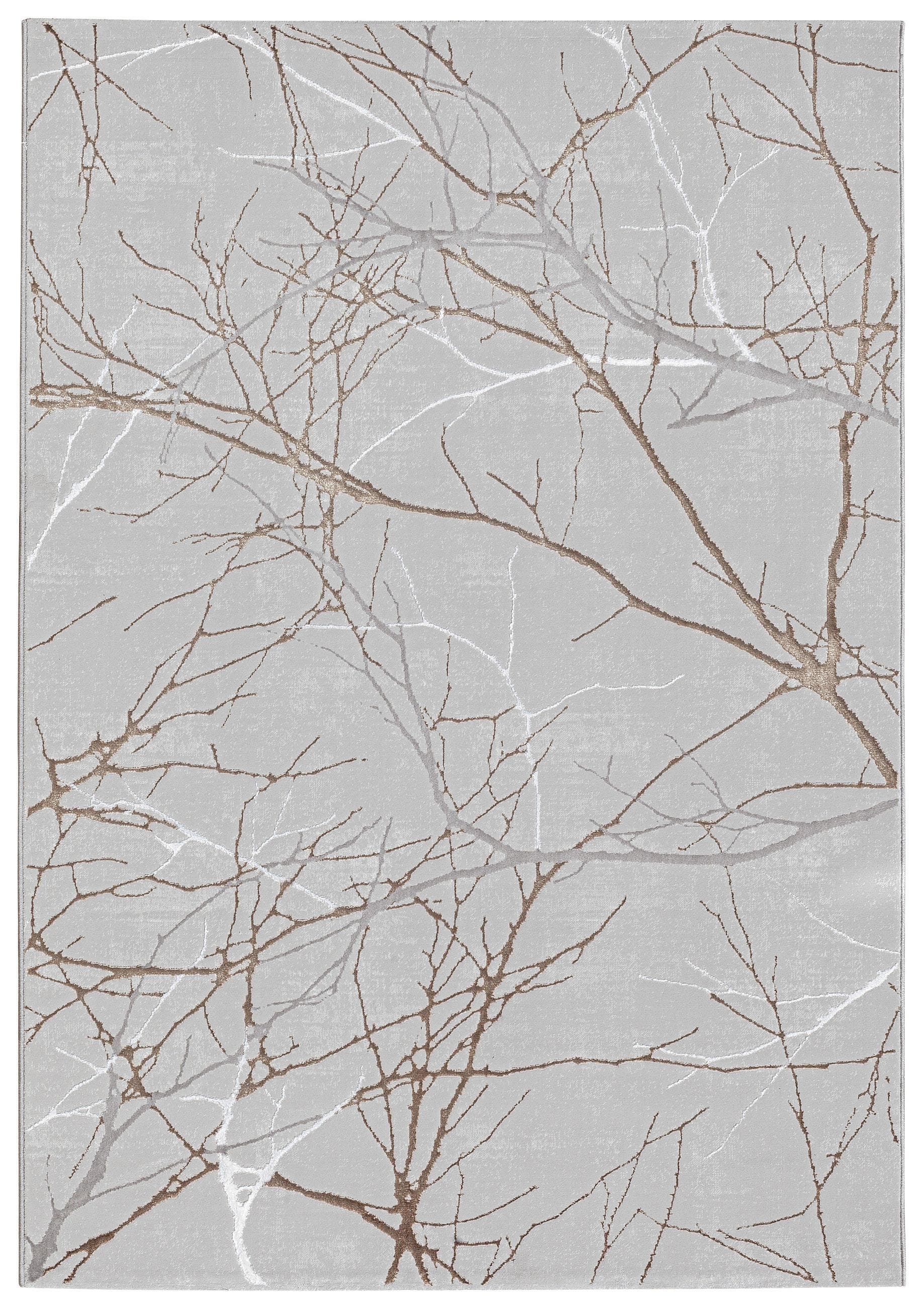 Webteppich Creation Grau ca. 120x170cm