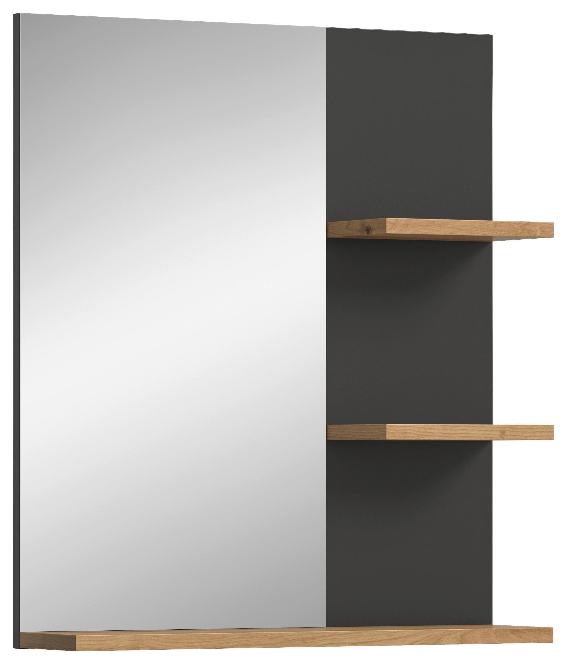 Spiegel Canu Eiche Grau ca. 63x73x16 cm