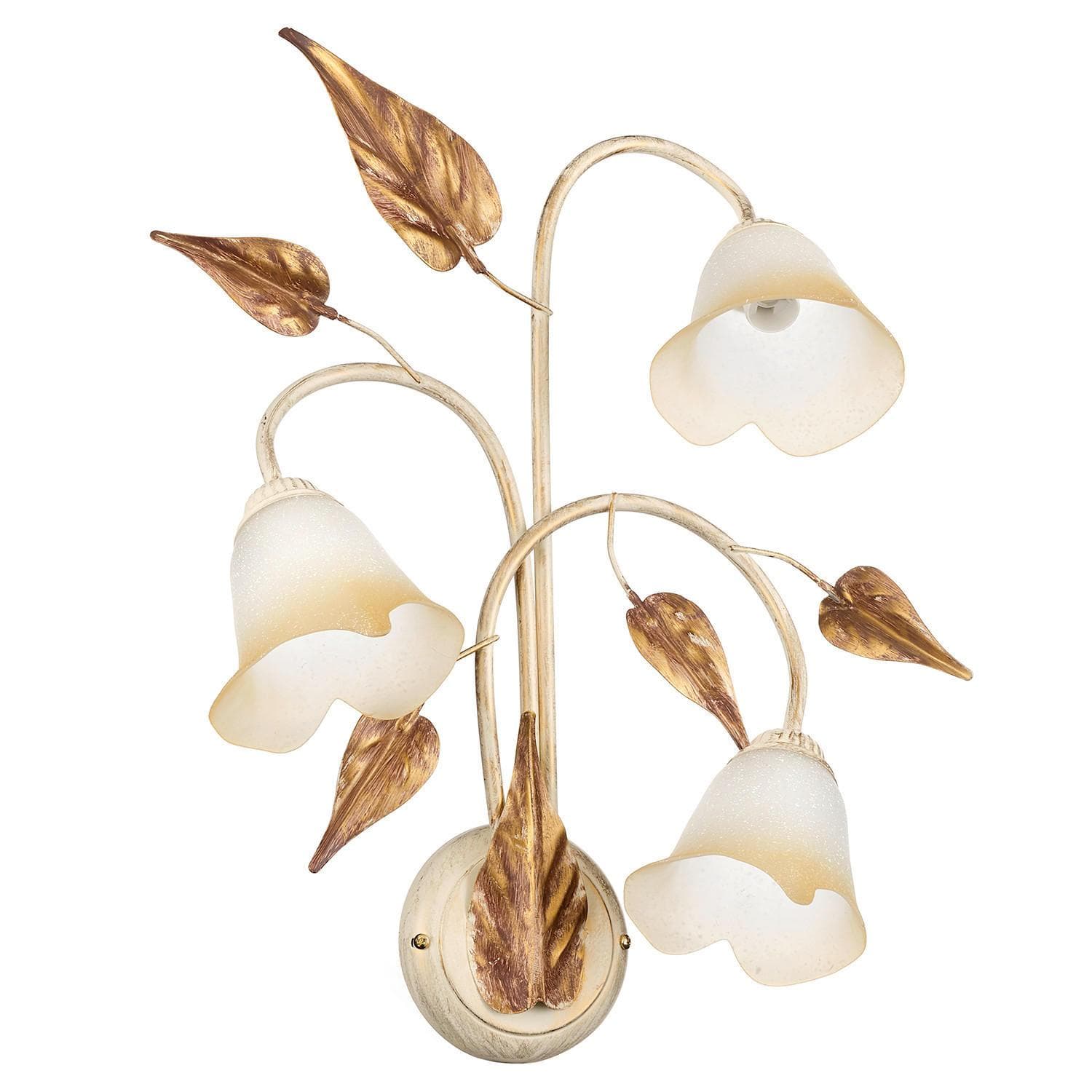 Wandleuchte Vanda Weiß/Beige max. 6 Watt Wandlampe