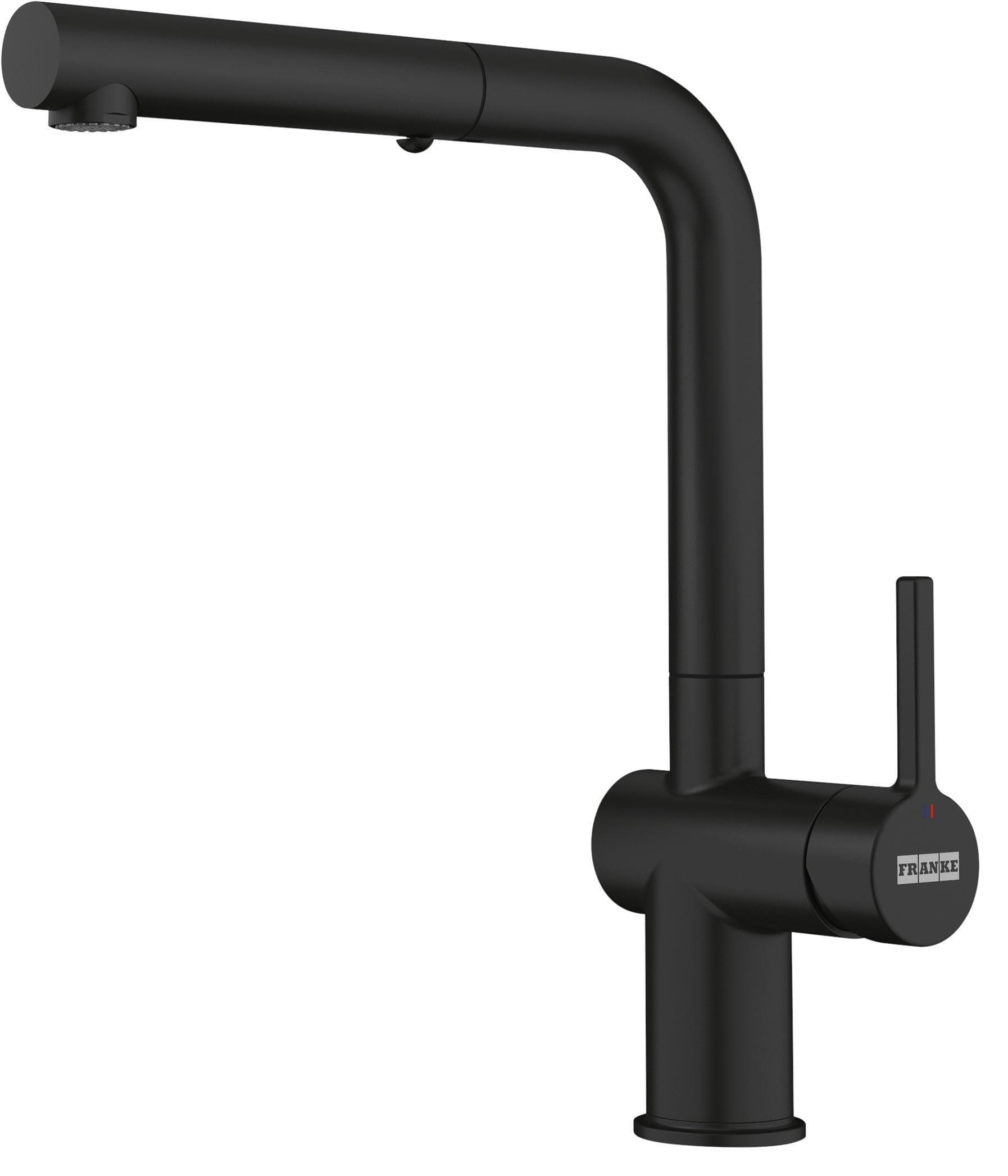 Franke ACTIVE NEW Waschbeckenarmatur Mattschwarz