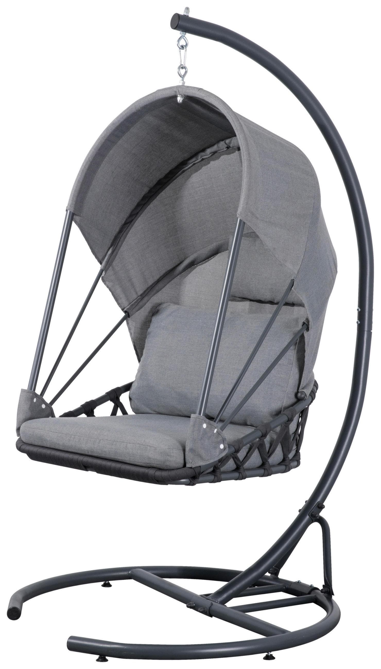 Acamp Hängesessel Moon Grau