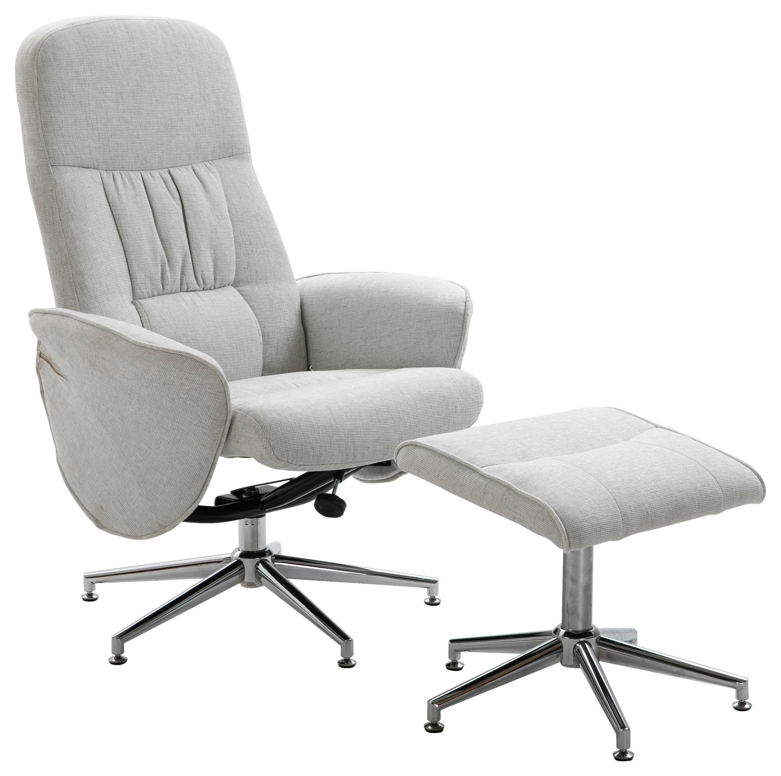 RELAXSESSELSET ROLF Hellgrau