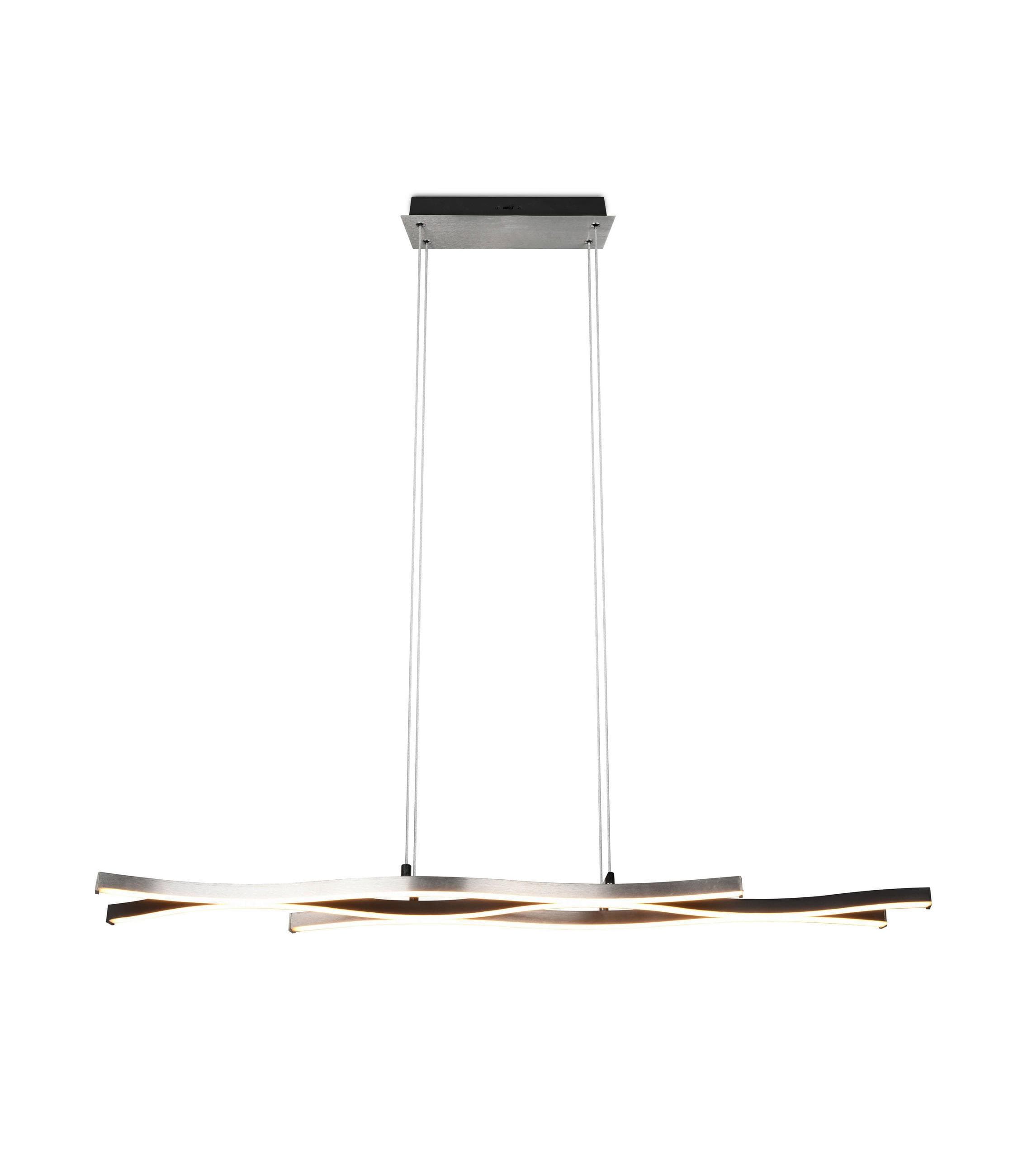 Trio LED-Pendelleuchte Blaze CCT Dimmbar Aluminium