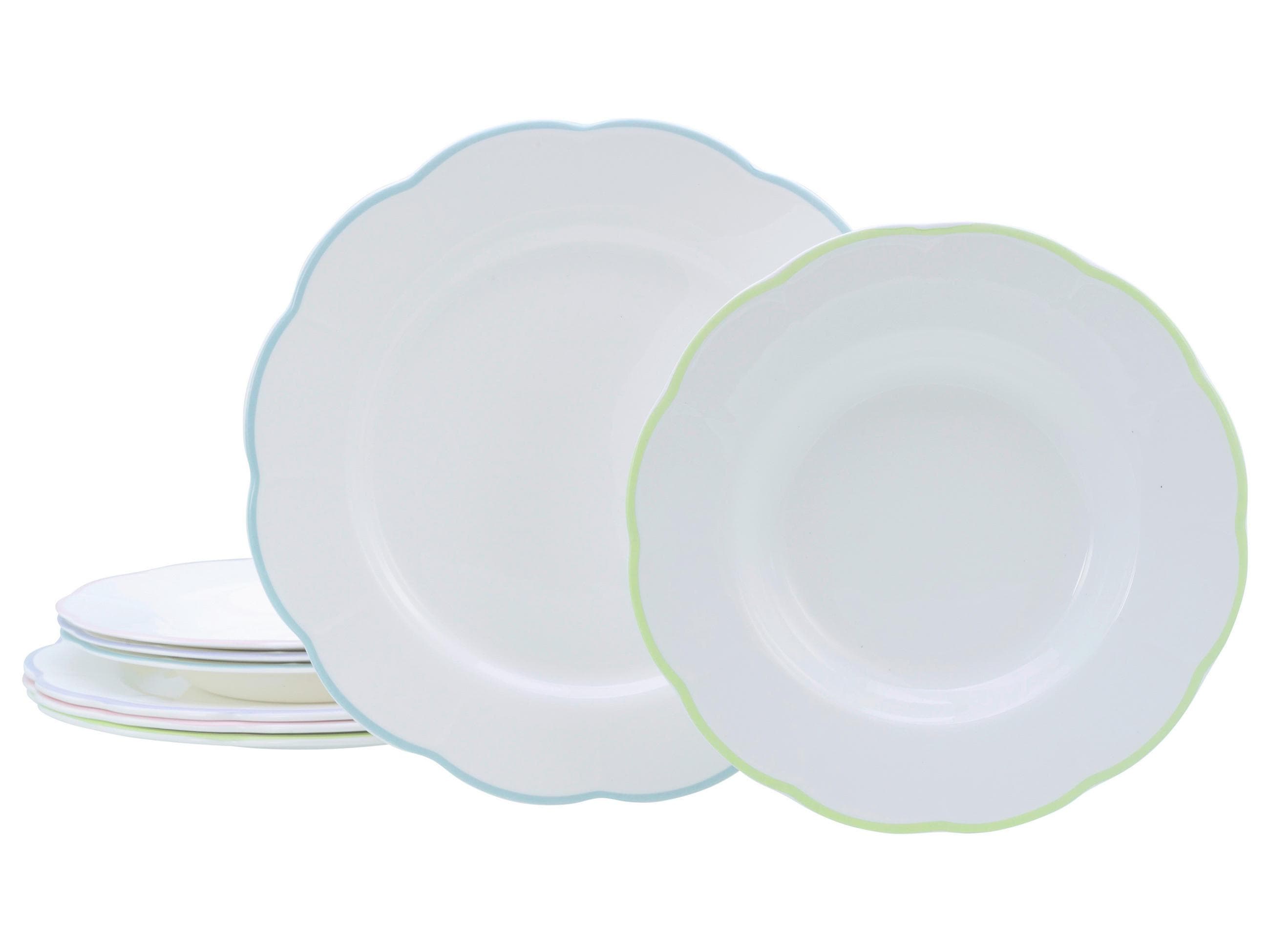 Creatable Tafelservice Florine Multicolor 8-teilig